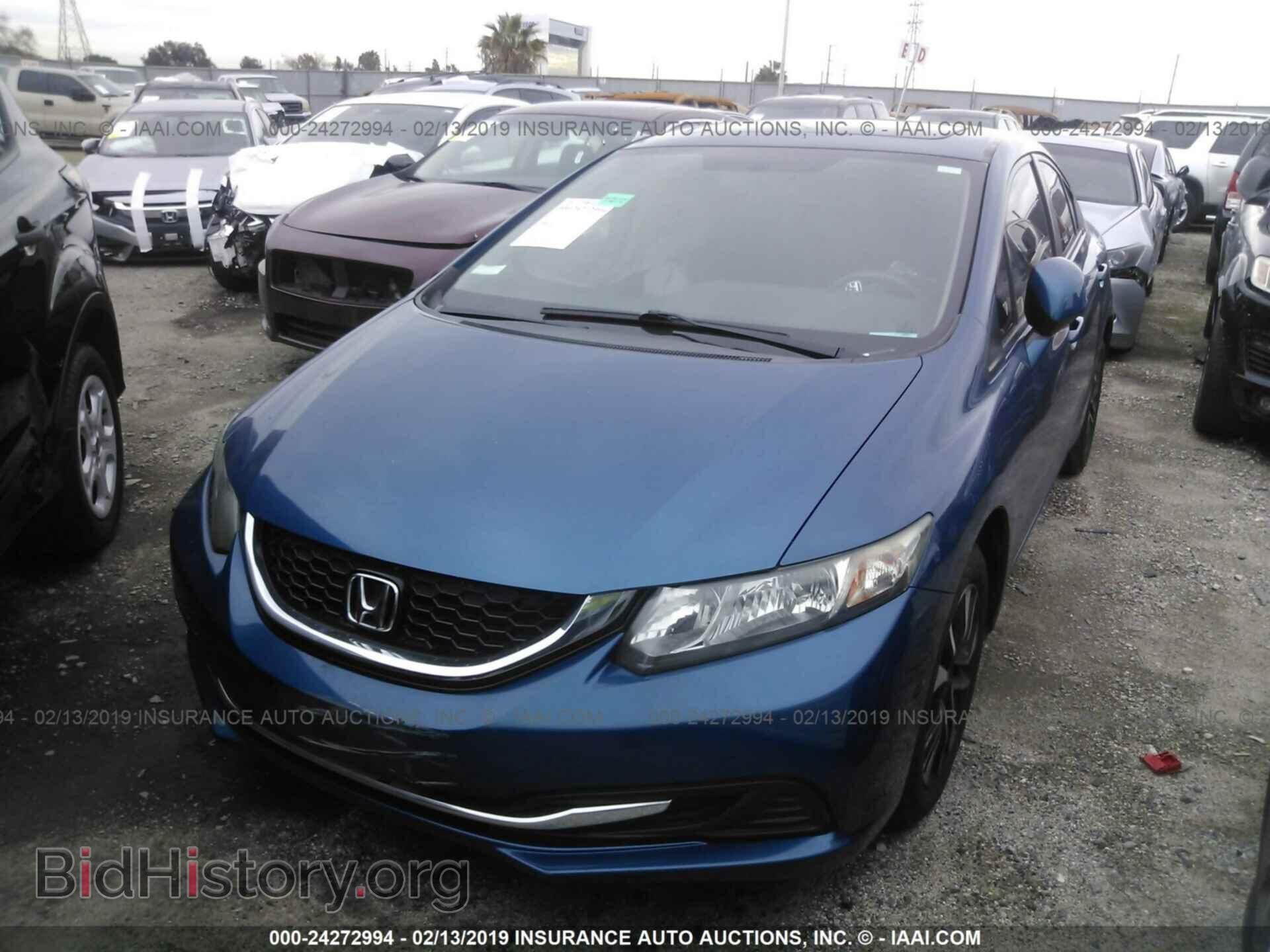 2013 HONDA CIVIC - VIN: 2HGFB2F80DH507030 - Фото 2