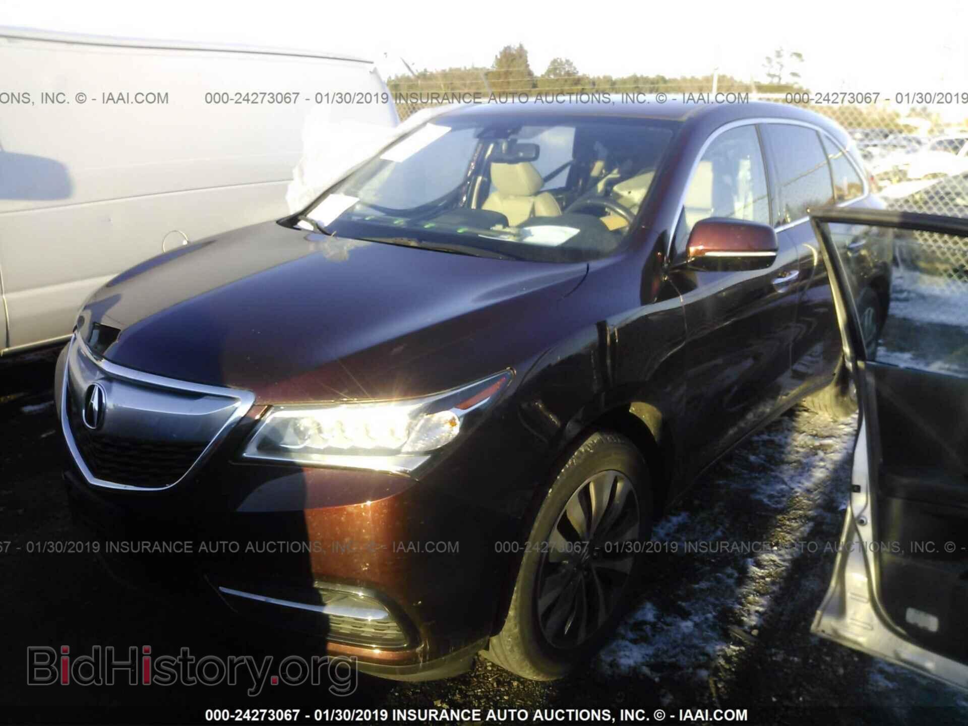 2015 ACURA MDX - VIN: 5FRYD4H64FB006965 - Фото 2