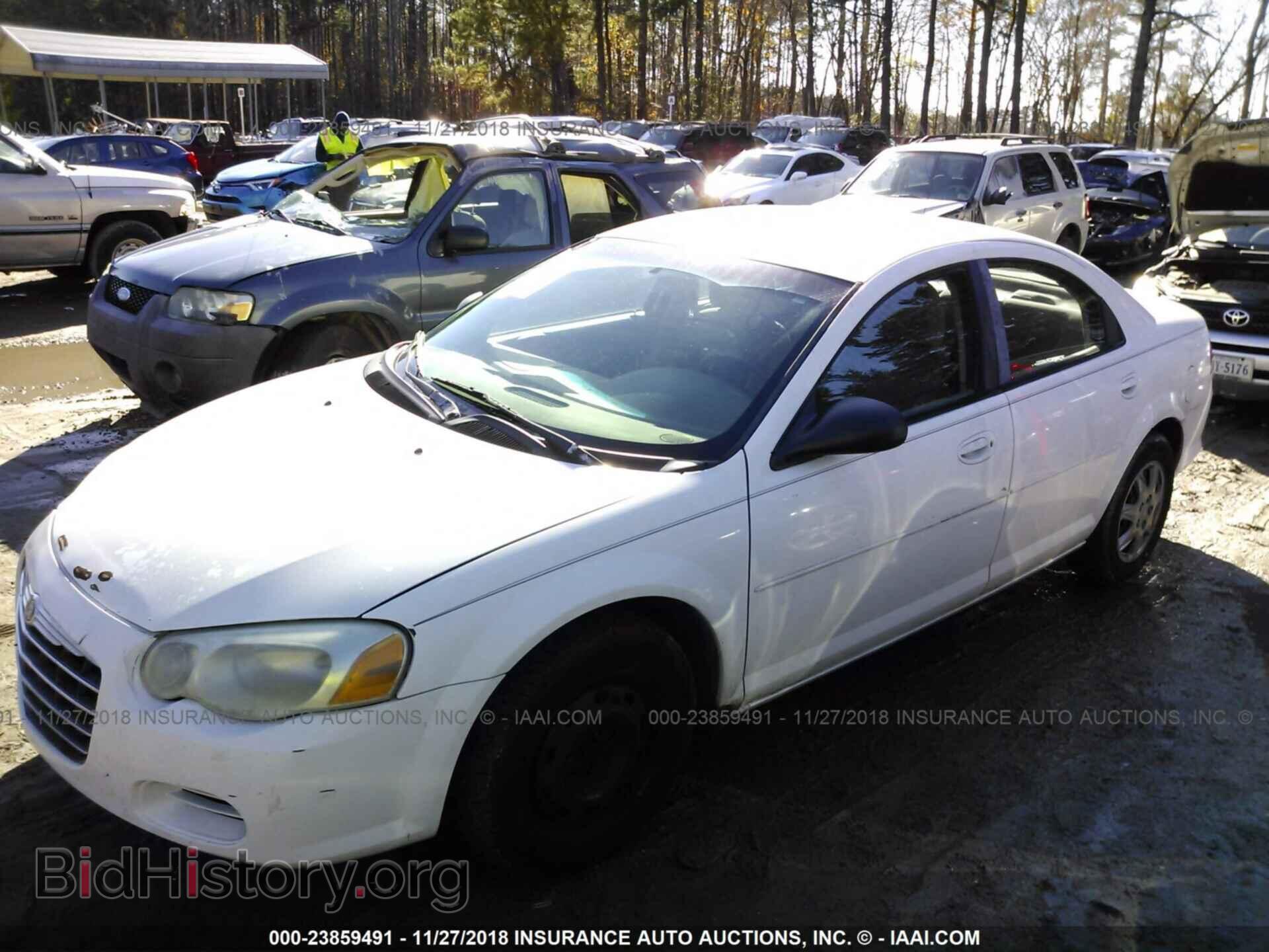 2004 CHRYSLER SEBRING - VIN: 1C3EL46X04N415938 - Фото 2