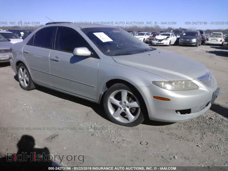 2005 Mazda 6 (VIN 1YVFP80C155M43891) — фото 1 из 10, IAAI, повреждение: передняя часть