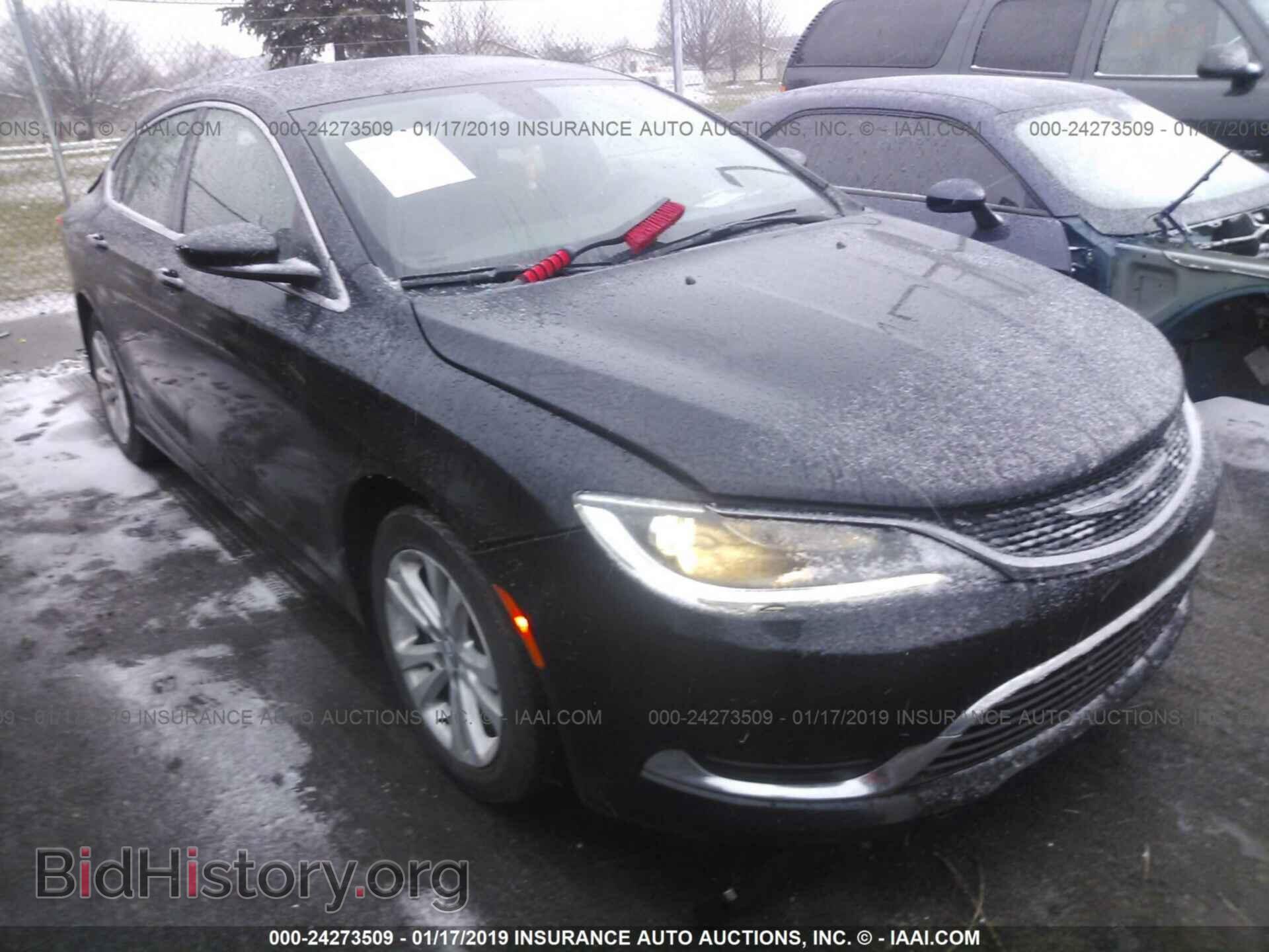Фотография 1C3CCCAB2GN152689 - CHRYSLER 200 2016