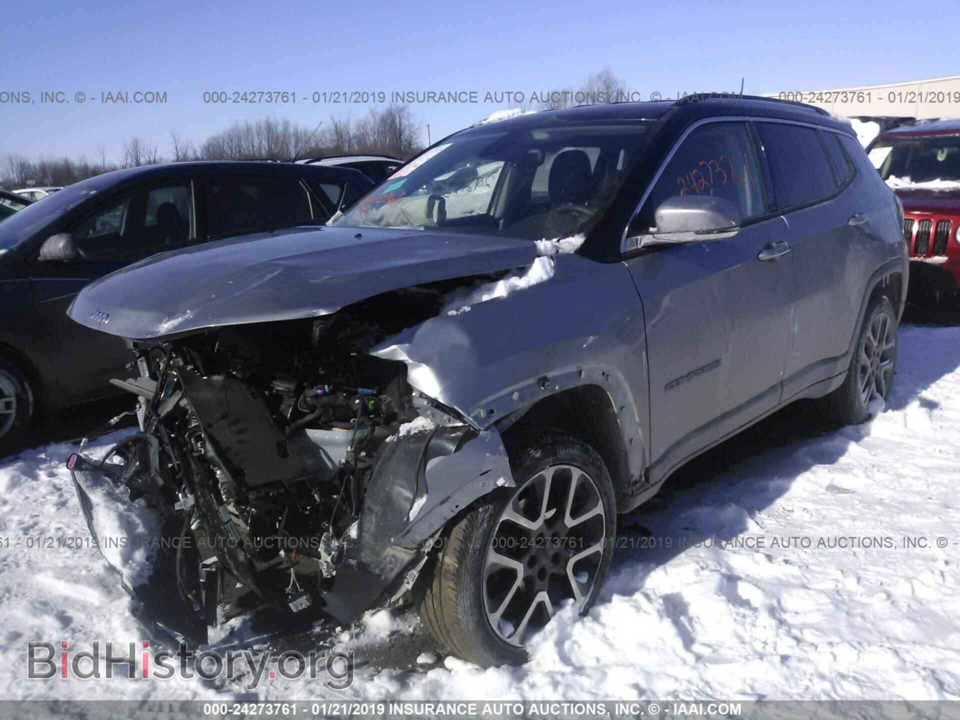 2018 JEEP COMPASS - VIN: 3C4NJDCB3JT261747 - Фото 2