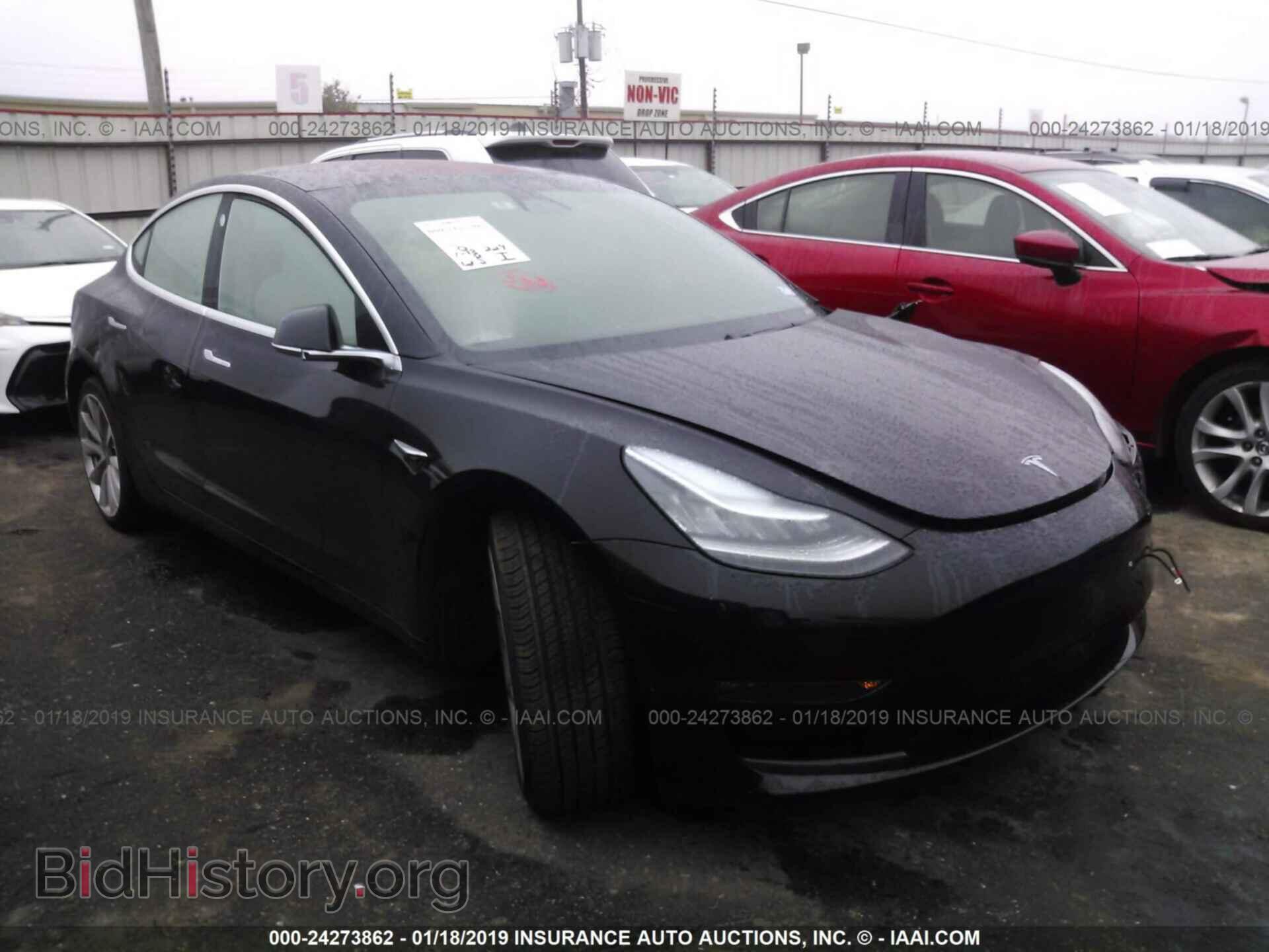 Photo 5YJ3E1EB8JF097076 - TESLA MODEL 3 2018