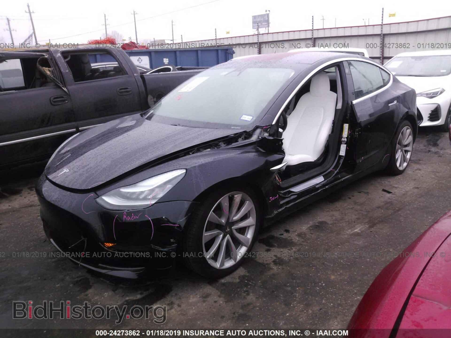 2018 TESLA MODEL 3 - VIN: 5YJ3E1EB8JF097076 - Photo 2