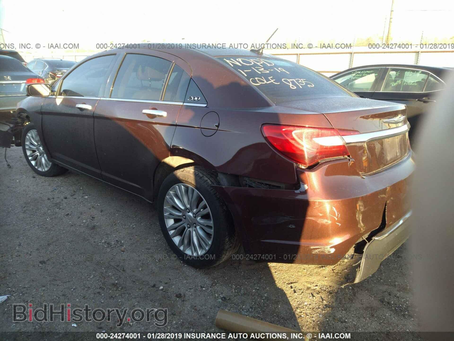 2013 CHRYSLER 200 - VIN: 1C3CCBCG1DN738735 - Photo 3