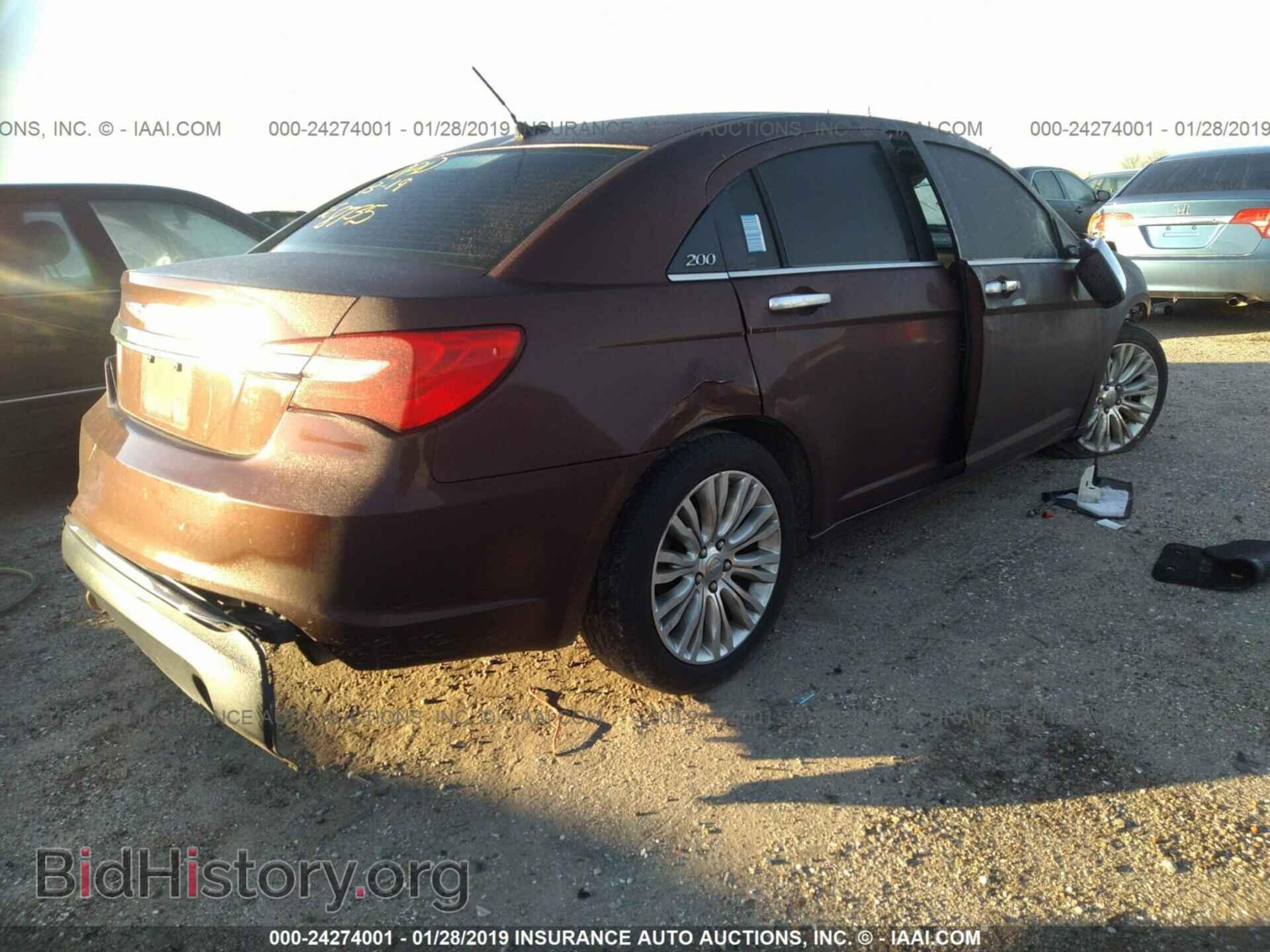 2013 CHRYSLER 200 - VIN: 1C3CCBCG1DN738735 - Photo 4