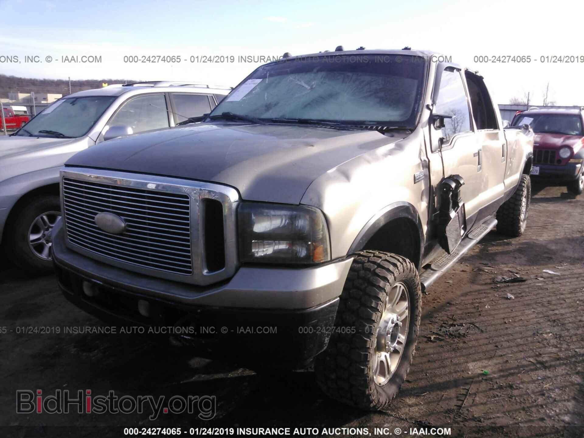 2005 FORD F250 - VIN: 1FTSW21P45EC64489 - Фото 2