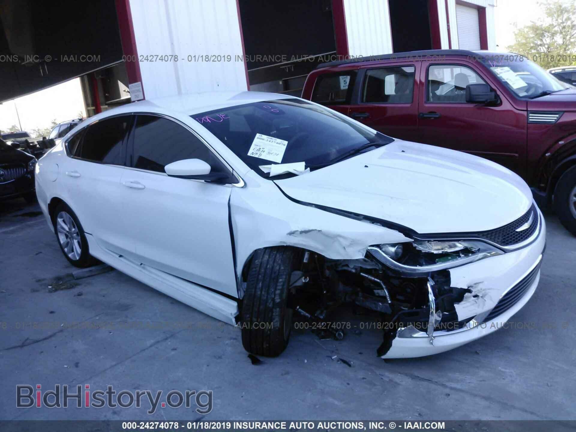 Photo 1C3CCCAB9GN167190 - CHRYSLER 200 2016