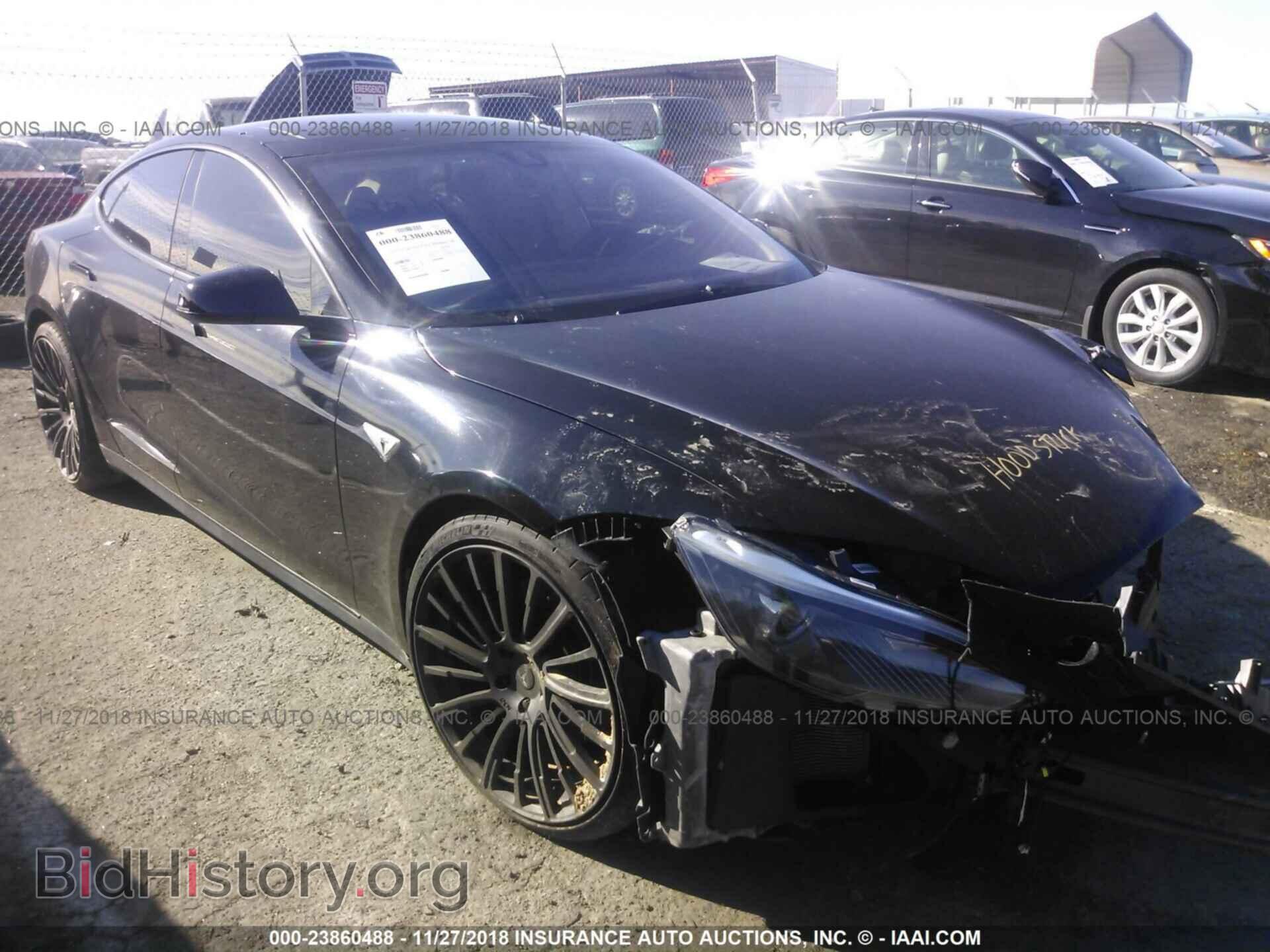 Photo 5YJSA1H10EFP52895 - TESLA MODEL S 2014