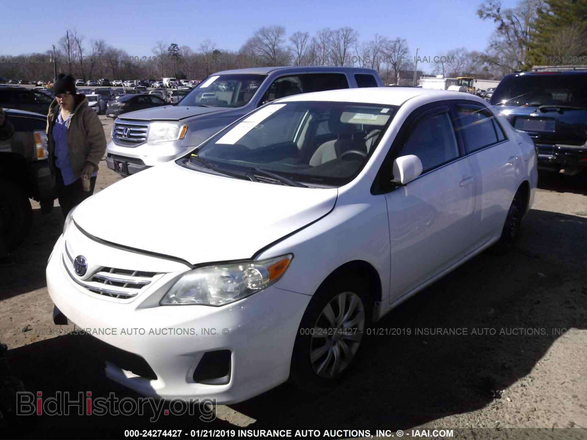 2013 TOYOTA COROLLA - VIN: 2T1BU4EEXDC966599 - Фото 2