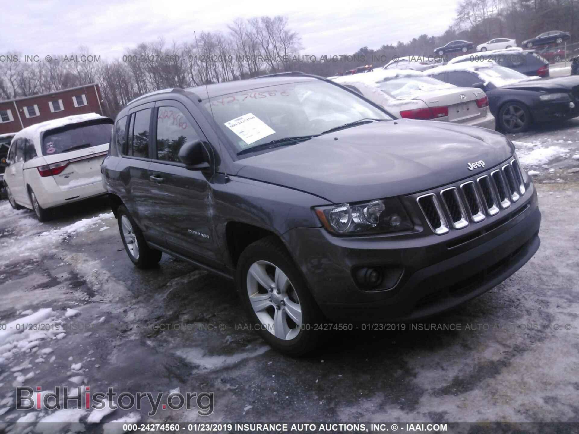 Photo 1C4NJCBBXED893300 - JEEP COMPASS 2014
