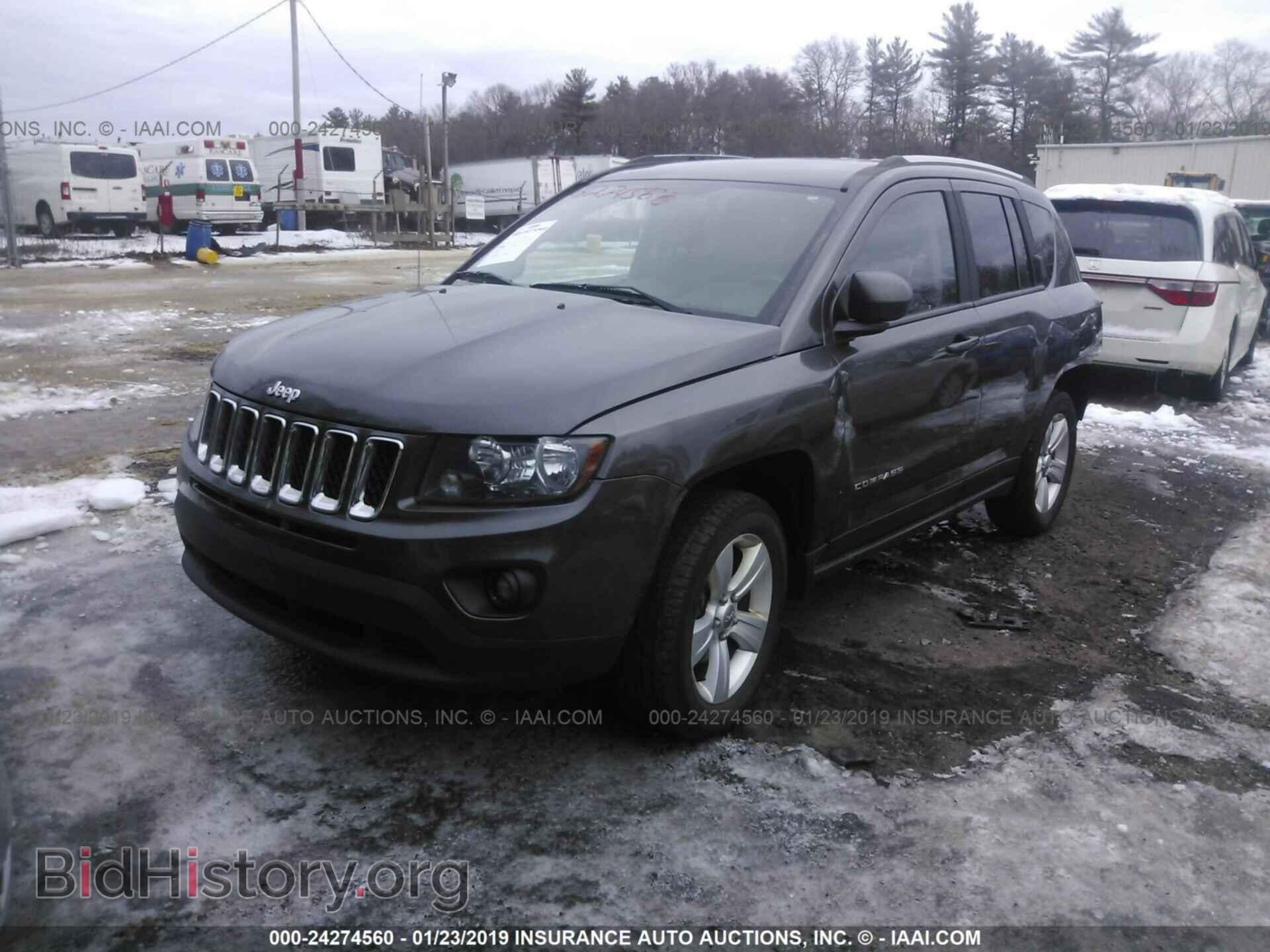 2014 JEEP COMPASS - VIN: 1C4NJCBBXED893300 - Photo 2