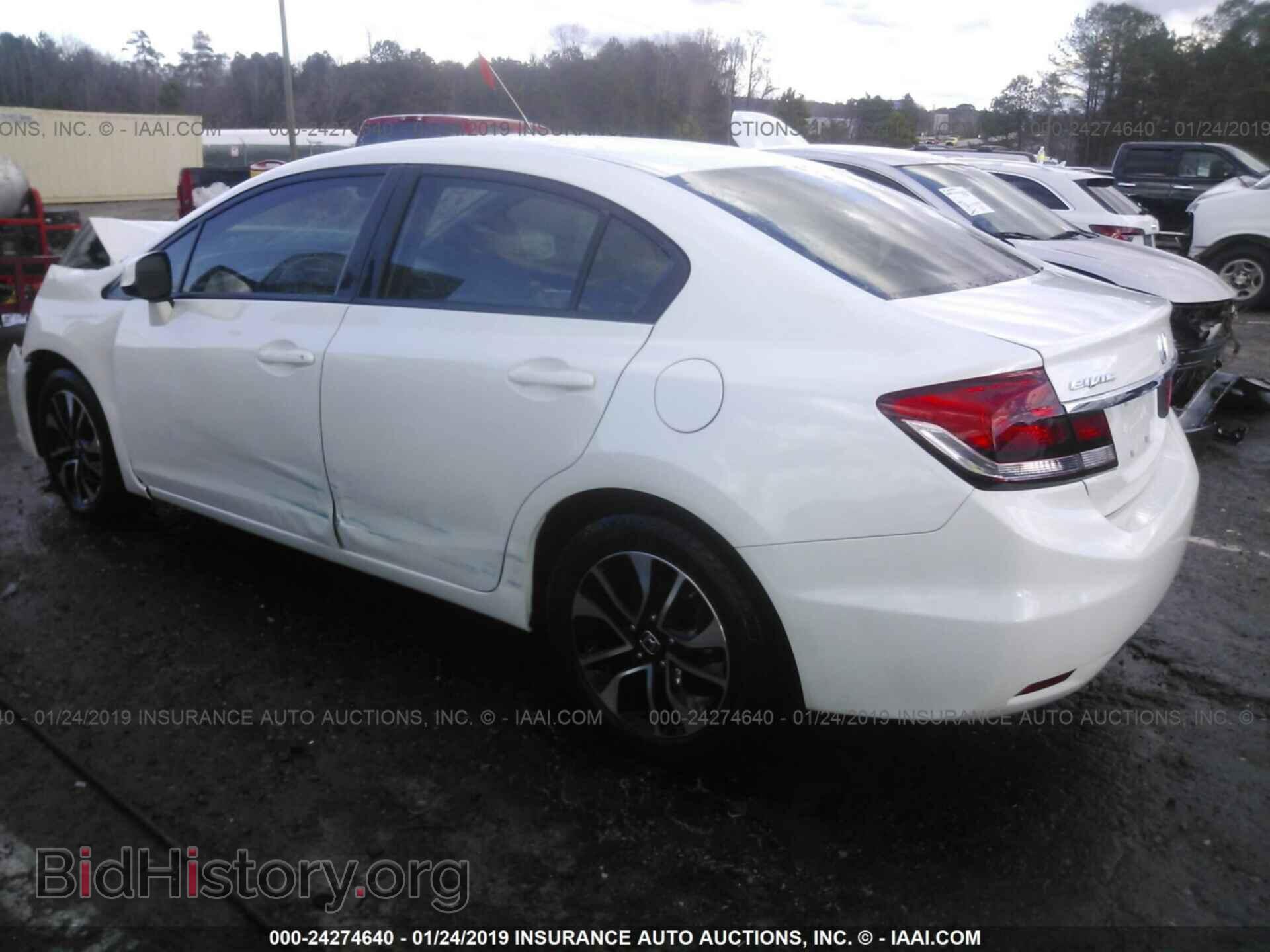 2013 HONDA CIVIC - VIN: 19XFB2F96DE072470 - Фото 3