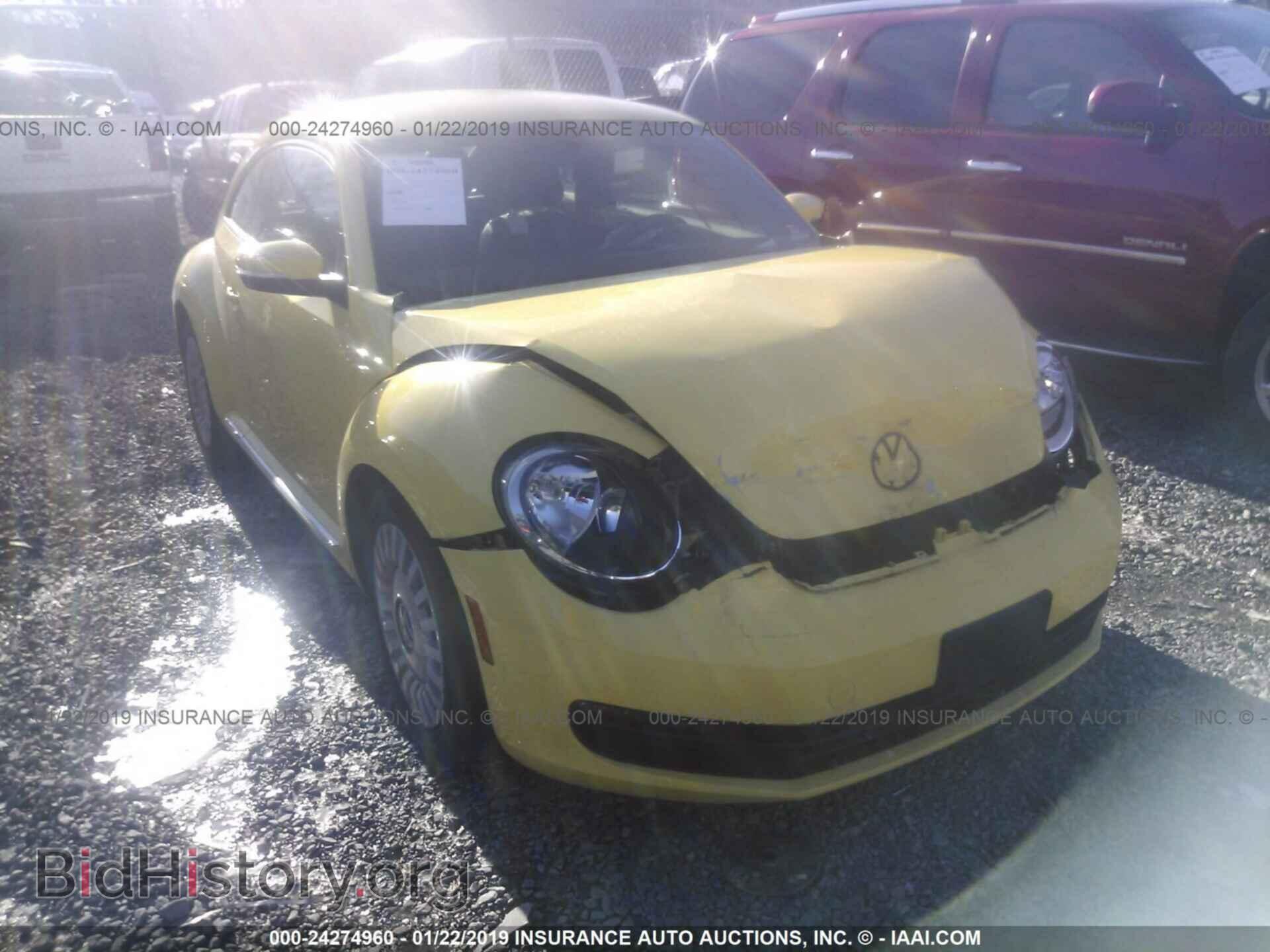 Фотография 3VWJP7AT2EM612414 - VOLKSWAGEN BEETLE 2014