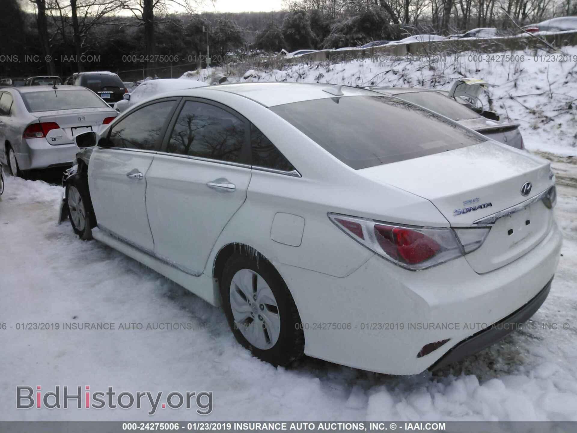 2014 HYUNDAI SONATA - VIN: KMHEC4A40EA114972 - Фото 3