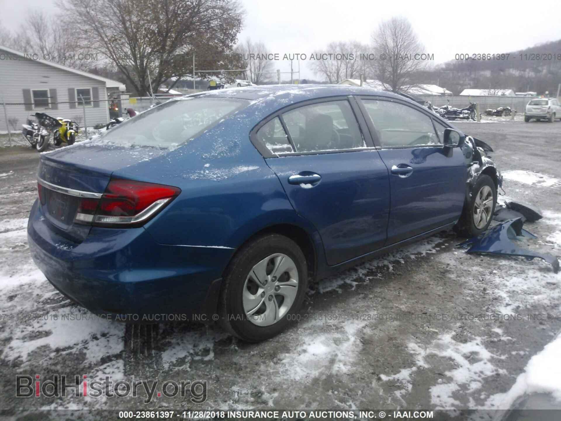 2014 HONDA CIVIC - VIN: 19XFB2F5XEE009922 - Фото 4