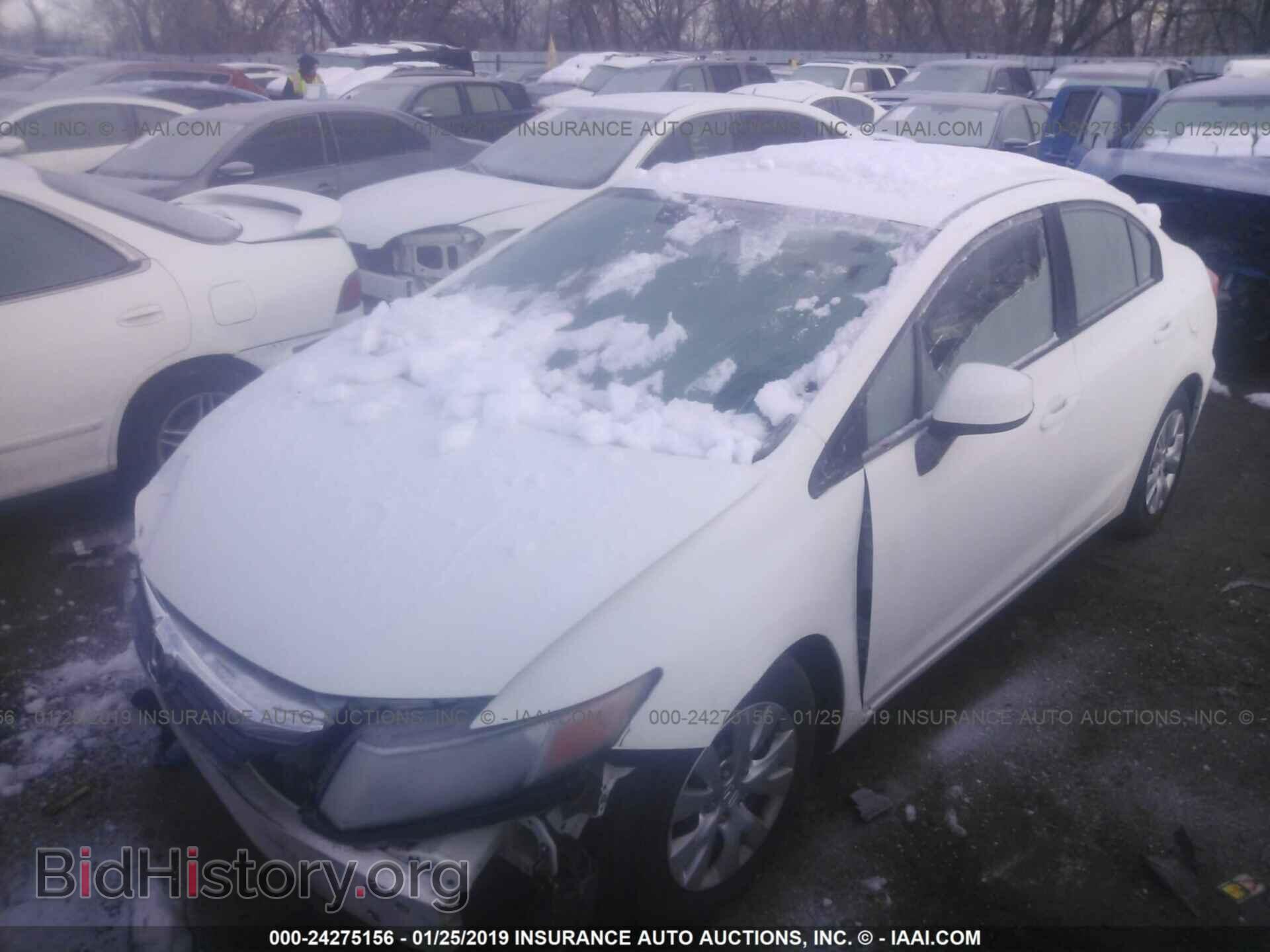 2012 HONDA CIVIC - VIN: 2HGFB2F56CH561002 - Фото 2
