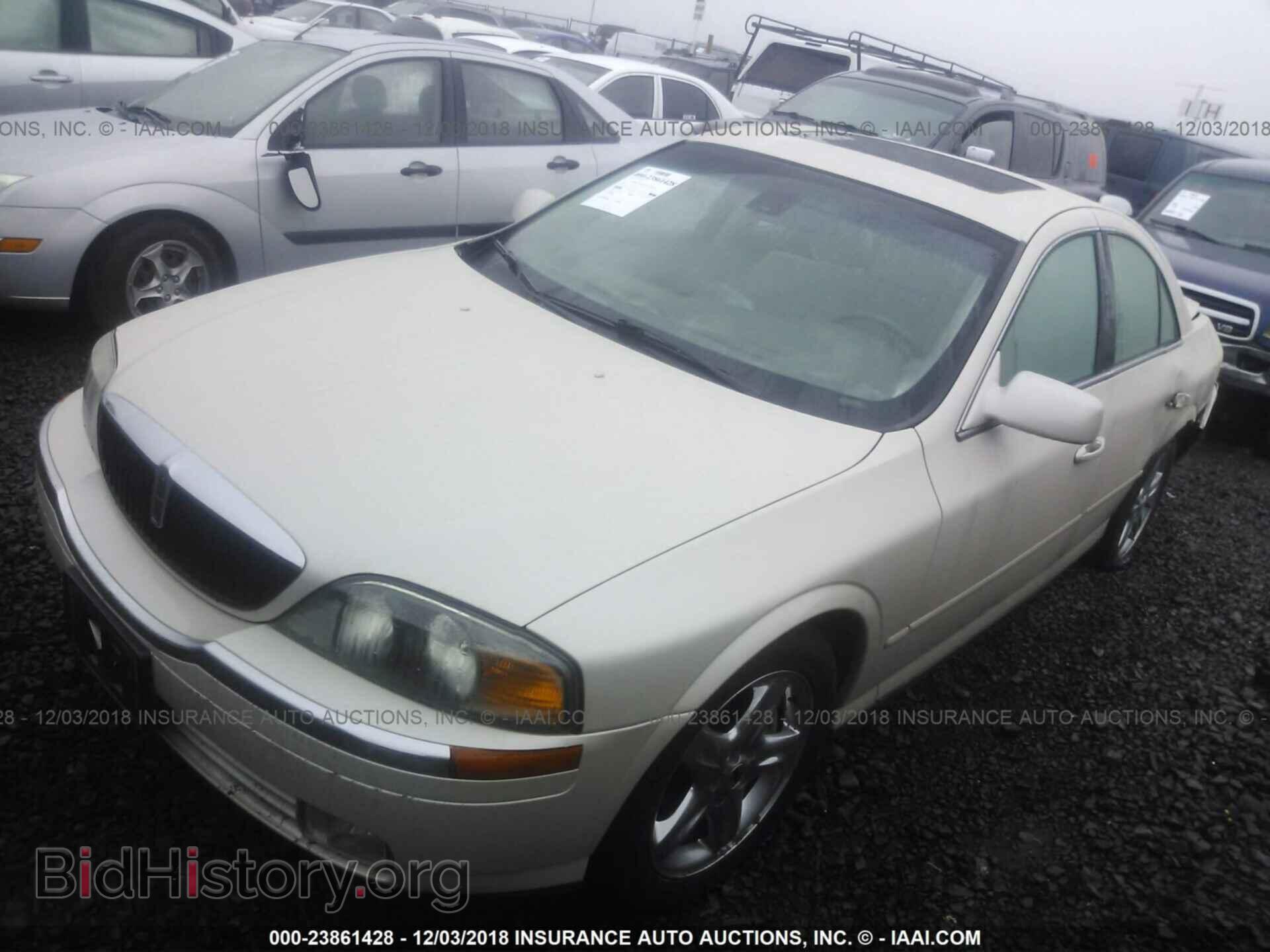 2002 LINCOLN LS - VIN: 1LNHM87A82Y602133 - Фото 2
