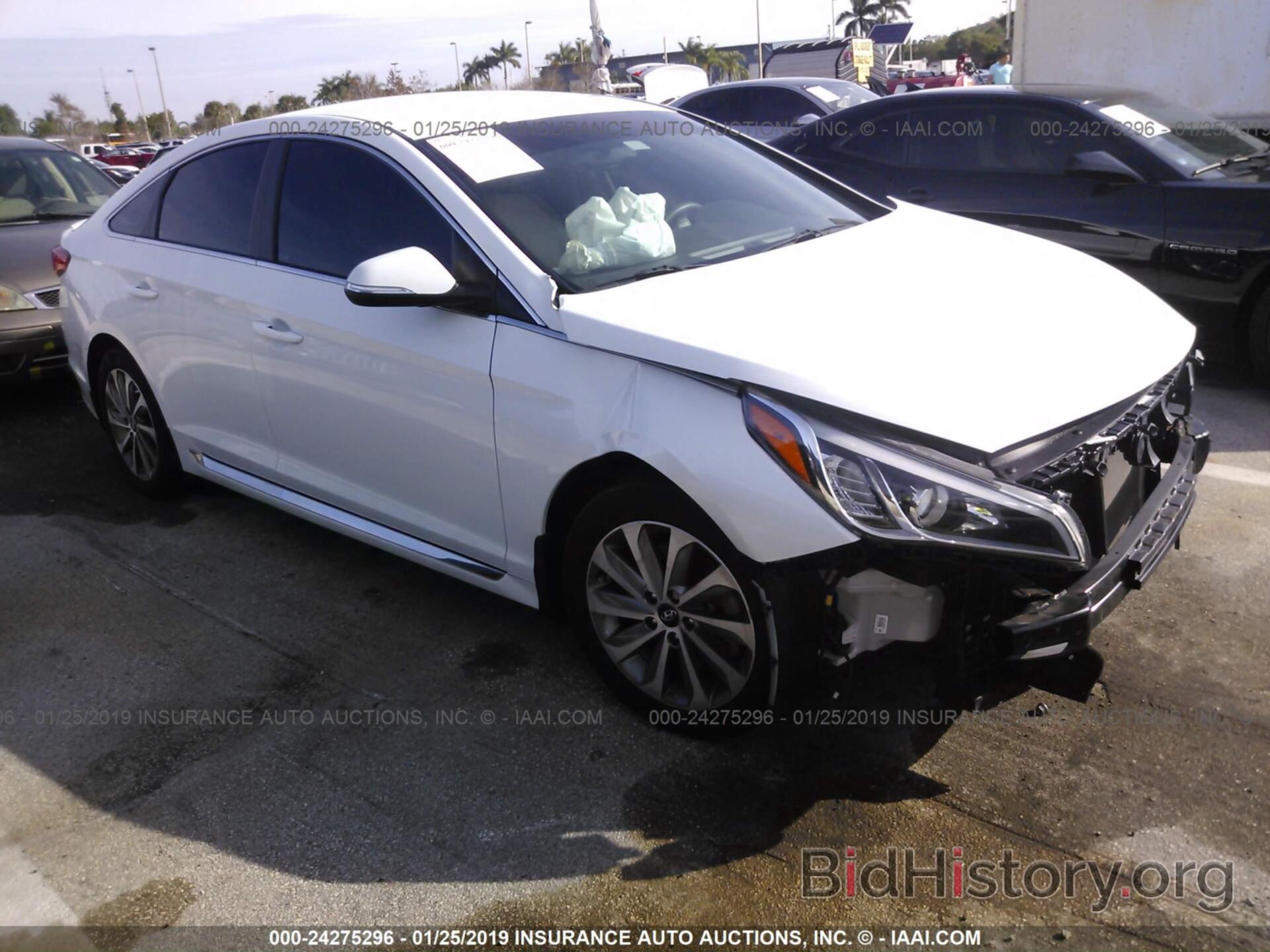 Photo 5NPE34AF4GH310432 - HYUNDAI SONATA 2016