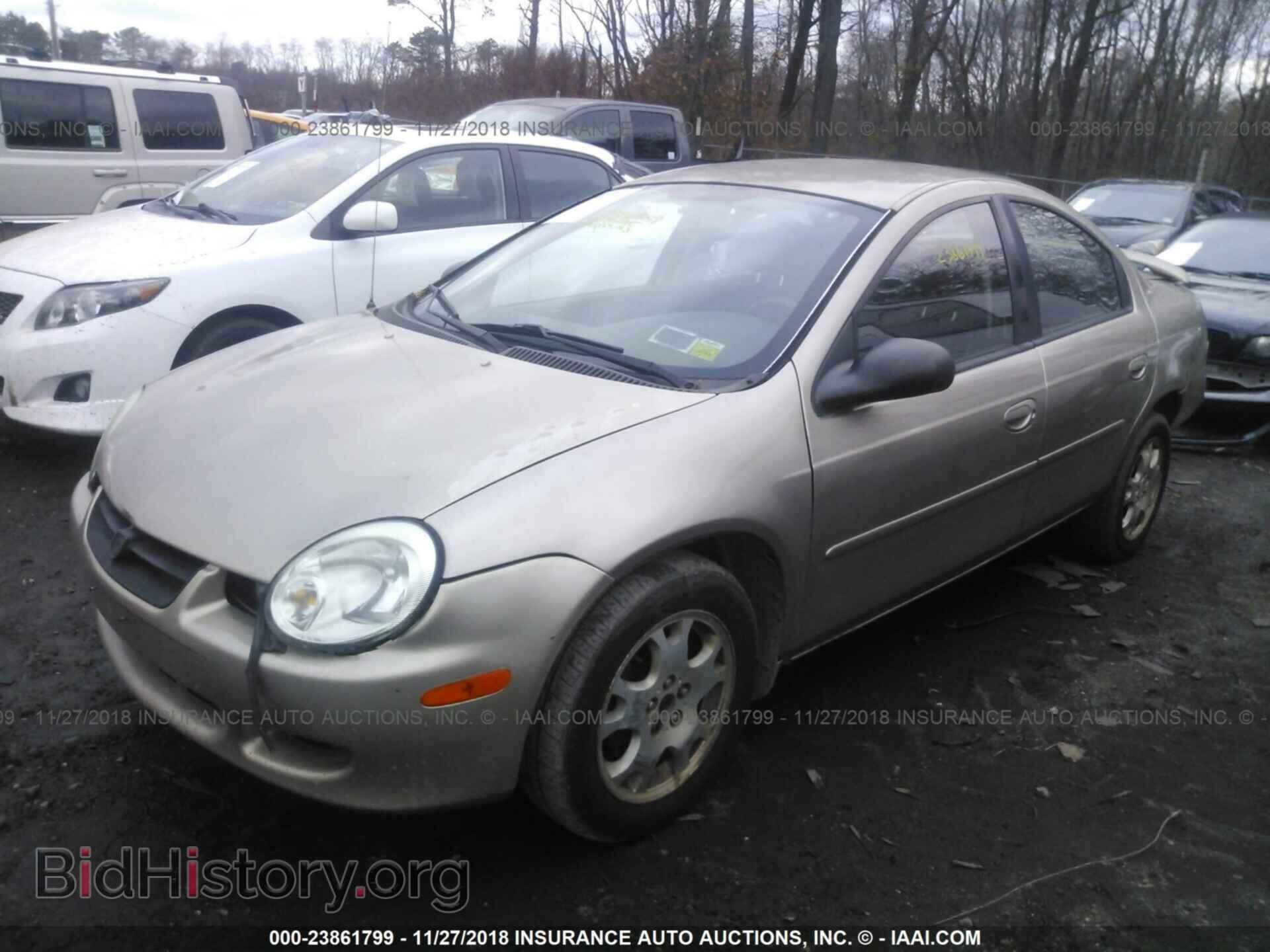 2003 DODGE NEON - VIN: 1B3ES56C43D106142 - Фото 2