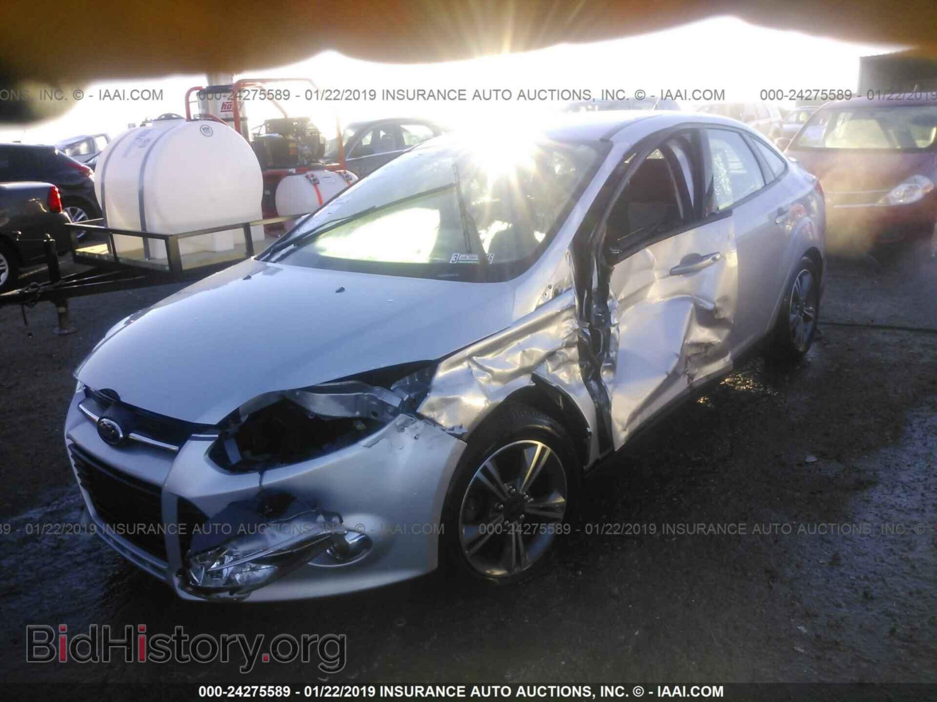 2014 FORD FOCUS - VIN: 1FADP3F2XEL126594 - Фото 2