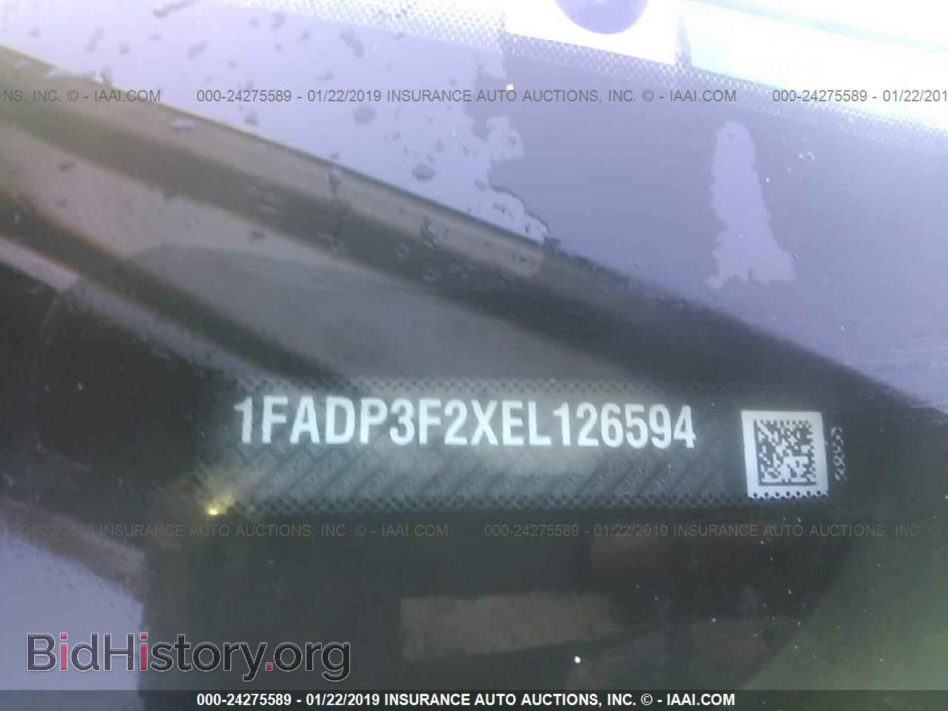 2014 FORD FOCUS - VIN: 1FADP3F2XEL126594 - Фото 9