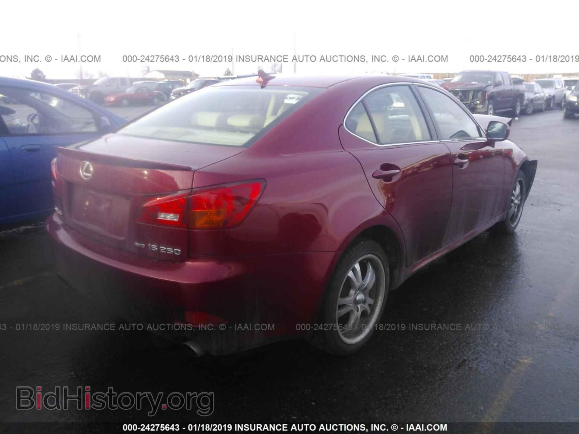 2008 LEXUS IS - VIN: JTHCK262385023698 - Фото 4