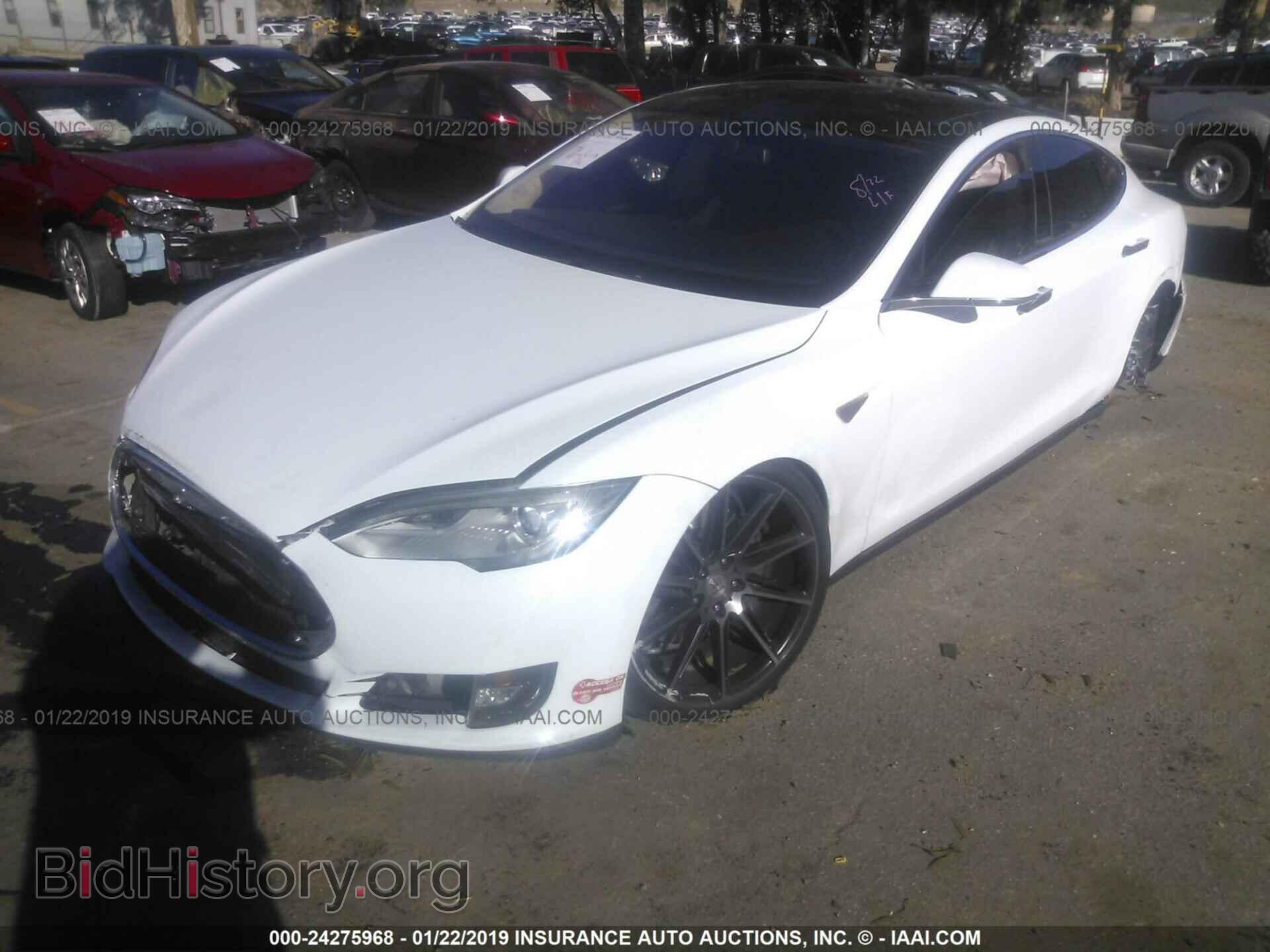2013 TESLA MODEL S - VIN: 5YJSA1AG4DFP10680 - Photo 2