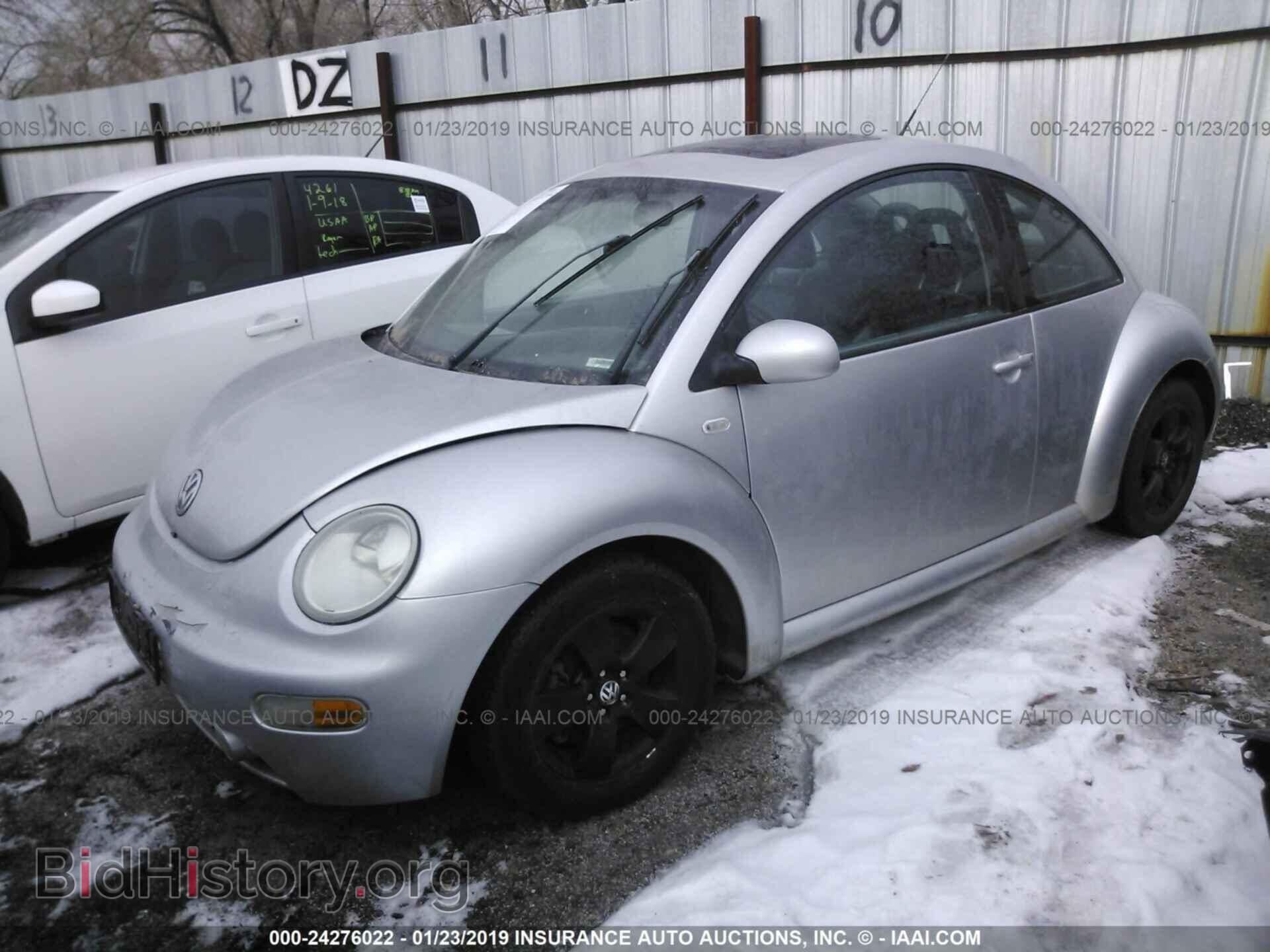 2001 VOLKSWAGEN NEW BEETLE - VIN: 3VWDD21C71M459757 - Фото 2