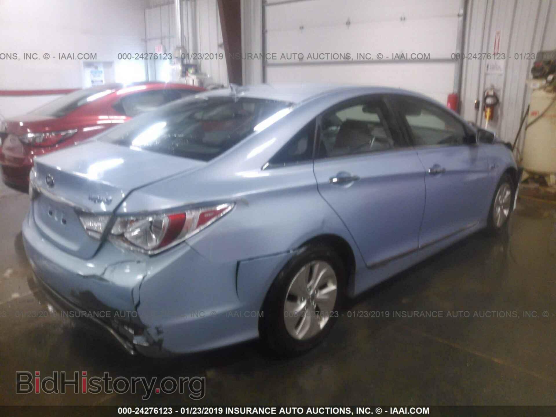 2014 HYUNDAI SONATA - VIN: KMHEC4A45EA115406 - Фото 4