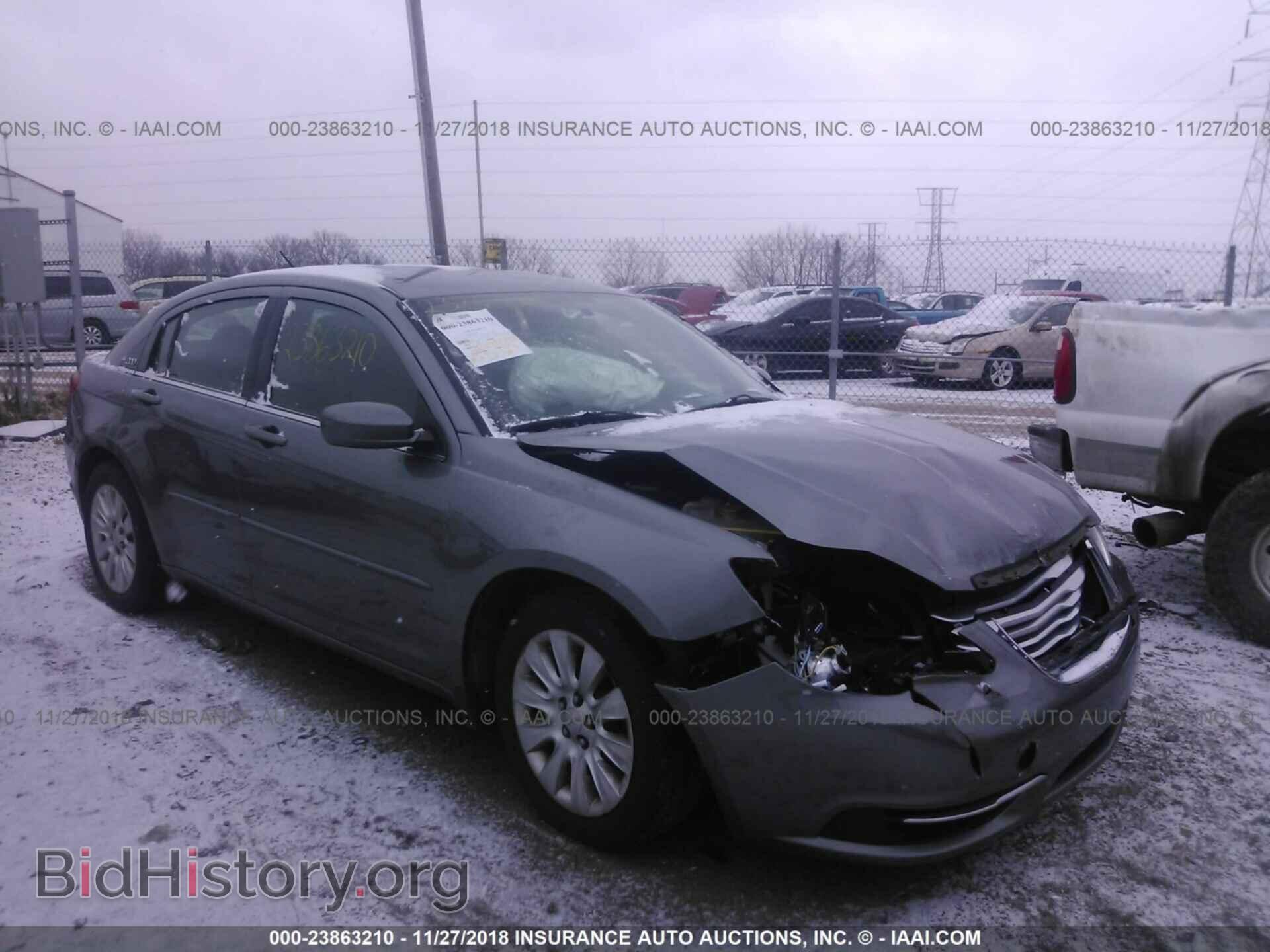 Фотография 1C3CCBAB5CN271695 - CHRYSLER 200 2012