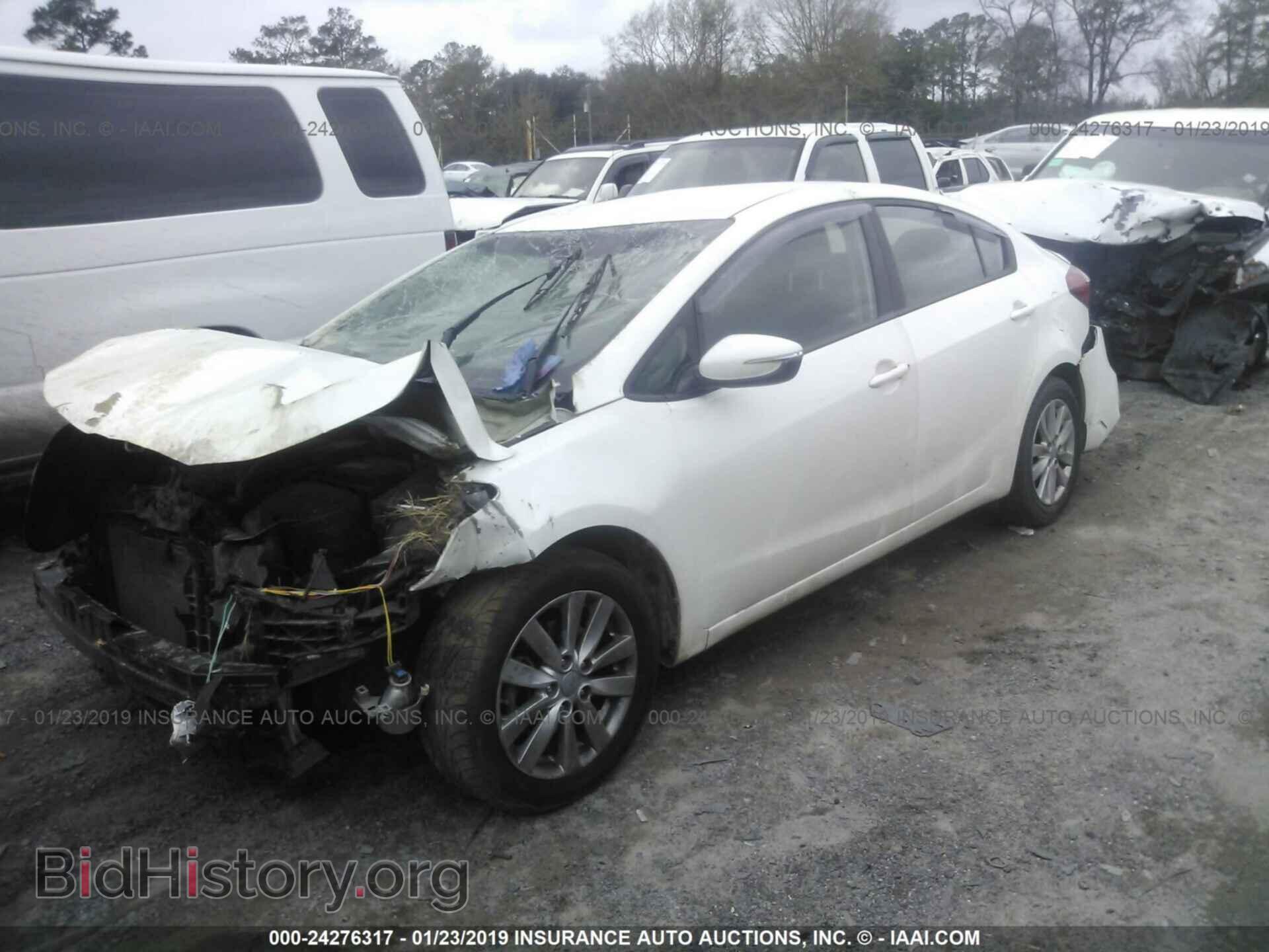 2014 KIA FORTE - VIN: KNAFX4A68E5187740 - Фото 2