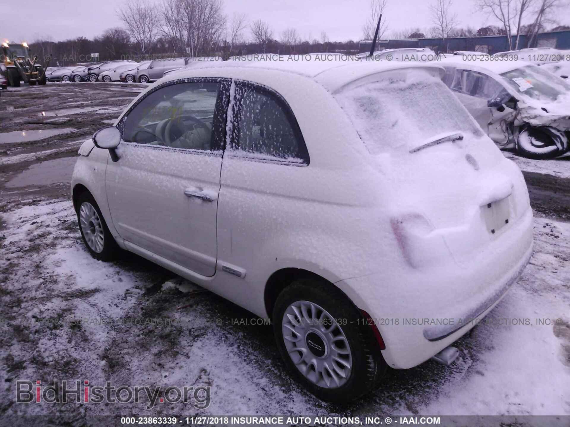 2015 FIAT 500 - VIN: 3C3CFFCRXFT753639 - Фото 3