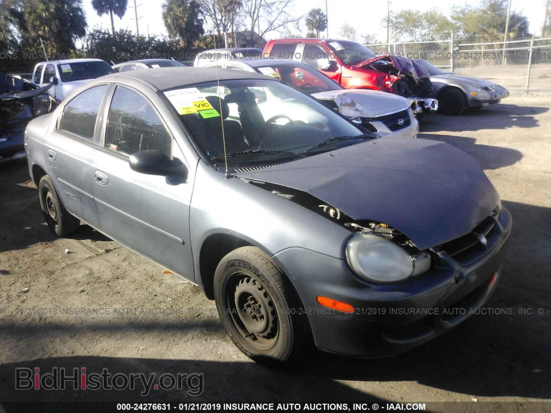 Photo 1B3ES26CX2D572011 - DODGE NEON 2002