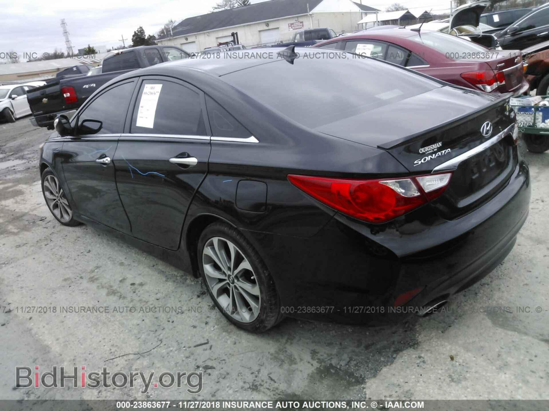 2014 HYUNDAI SONATA - VIN: 5NPEC4AB5EH852522 - Фото 3