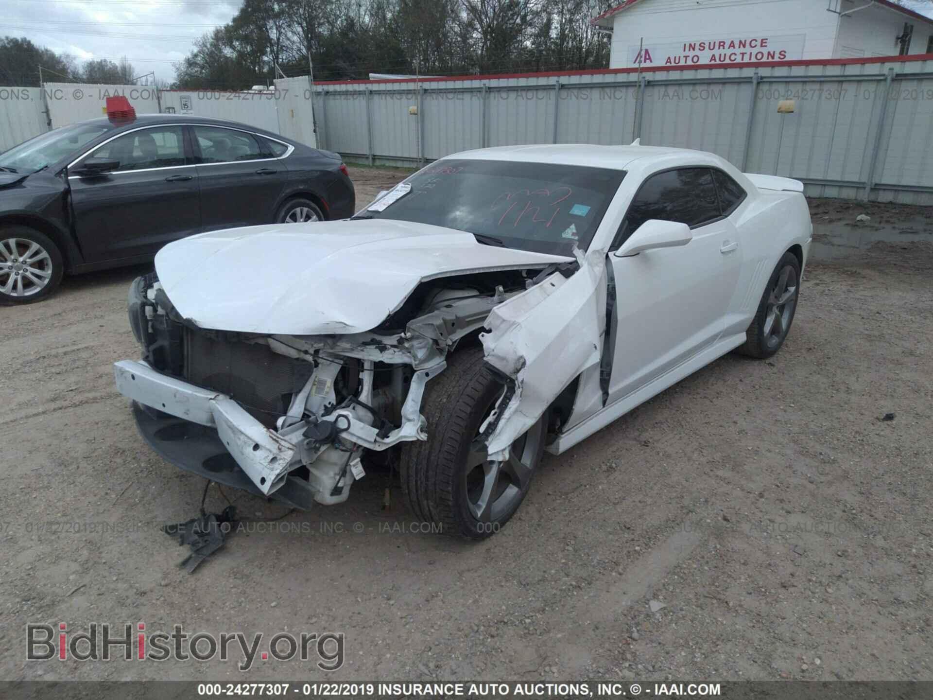 2014 CHEVROLET CAMARO - VIN: 2G1FB1E34E9253471 - Фото 2