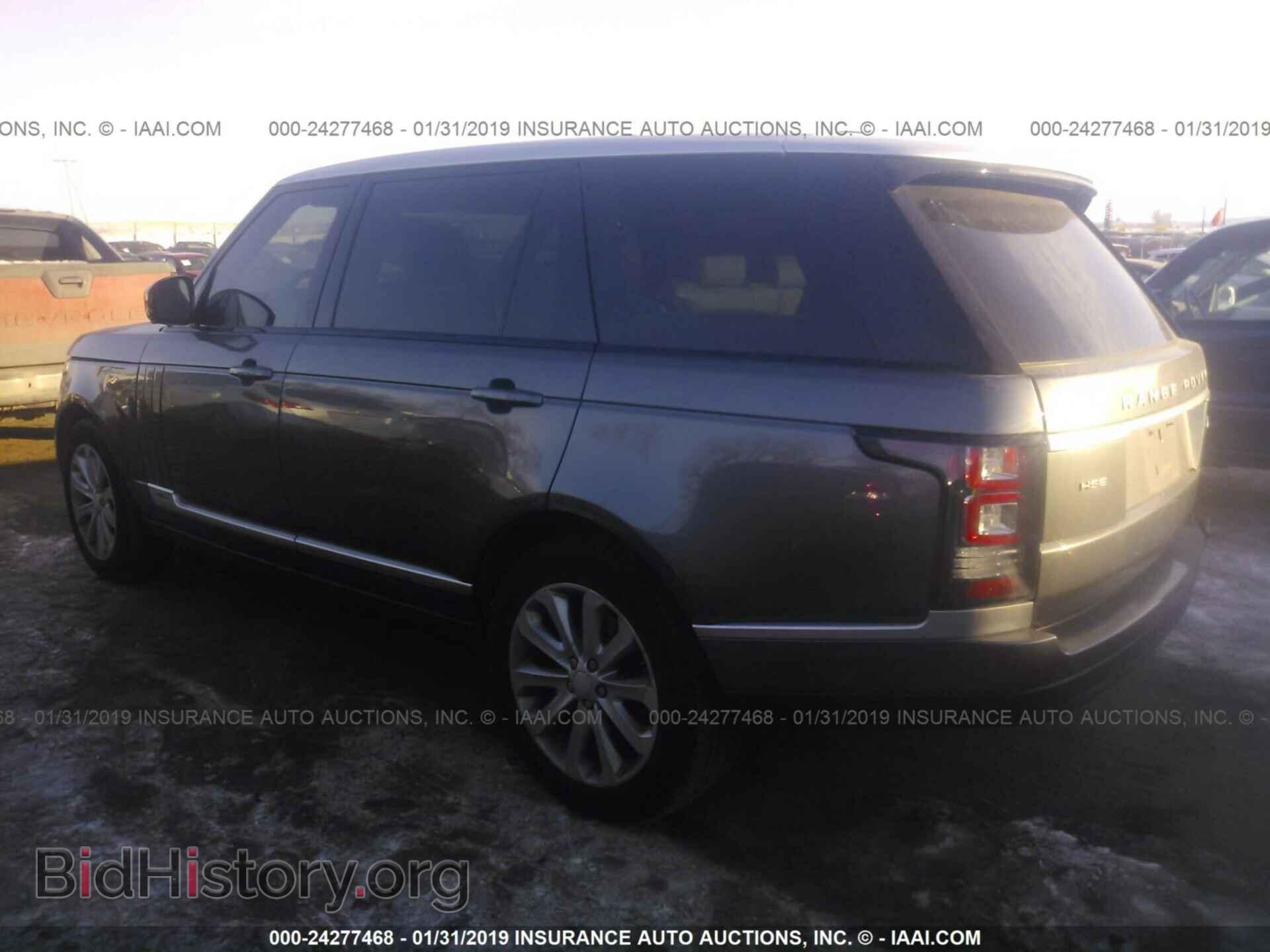 2015 LAND ROVER RANGE ROVER - VIN: SALGS3VF2FA203832 - Фото 3