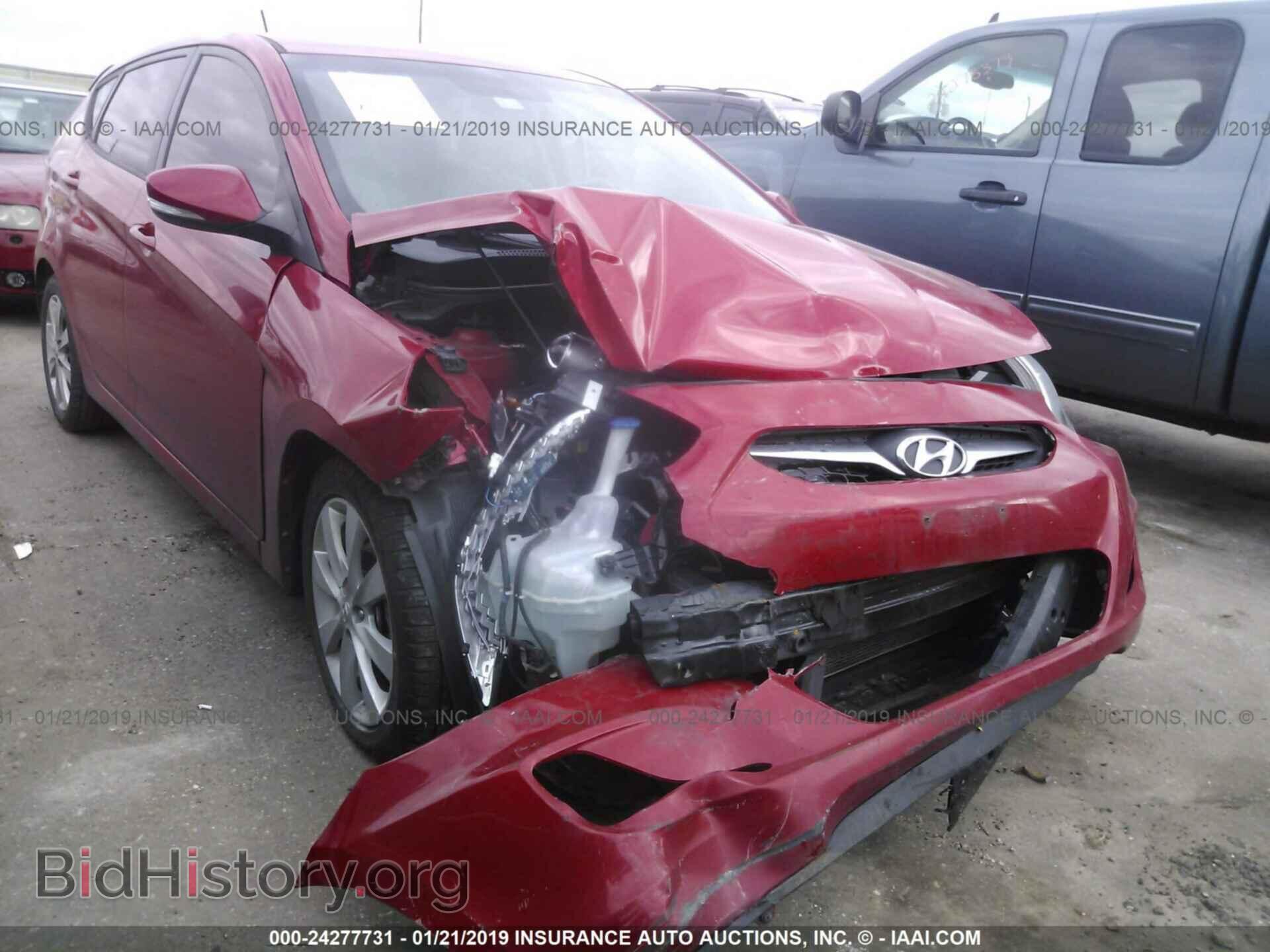 2014 HYUNDAI ACCENT - VIN: KMHCU5AE1EU168220 - Фото 6