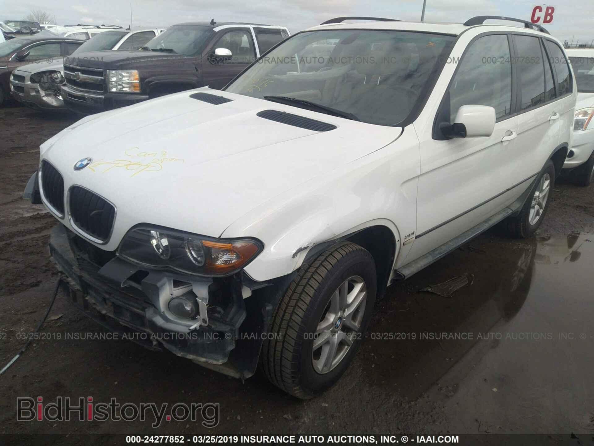2005 BMW X5 - VIN: 5UXFA13585LY22196 - Фото 2