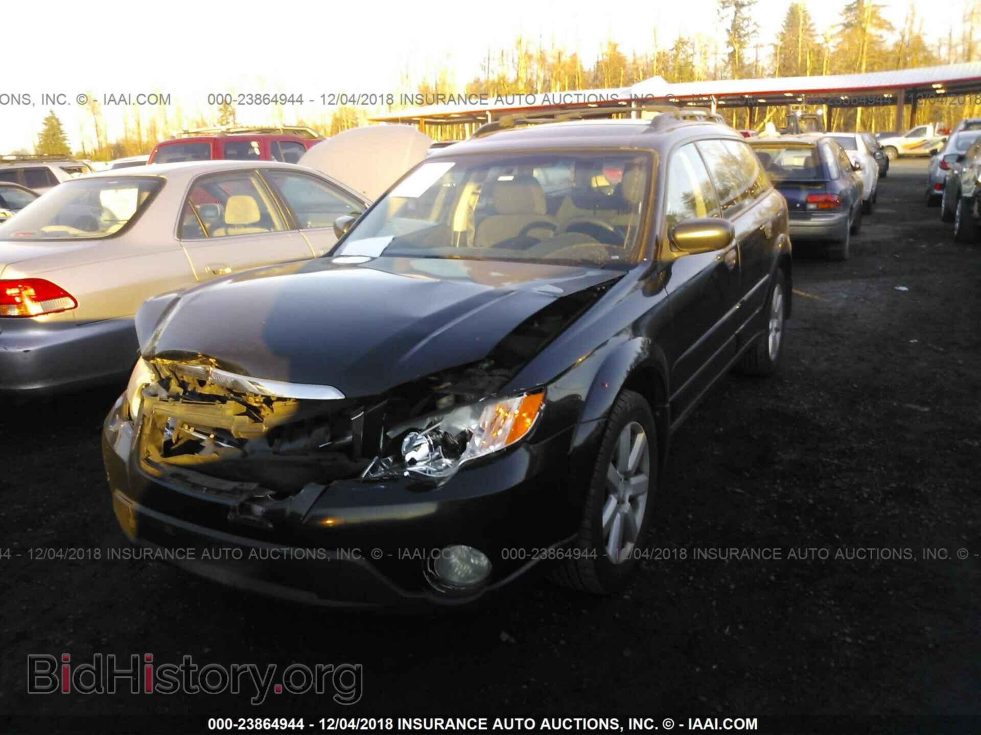 2008 SUBARU OUTBACK - VIN: 4S4BP61C187341602 - Фото 2