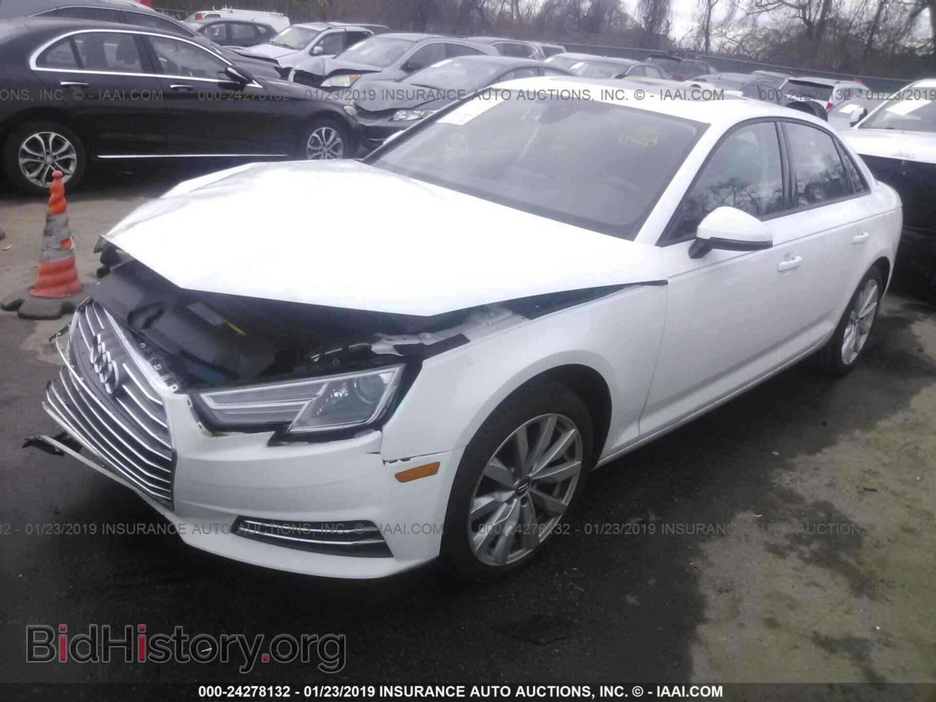 2017 AUDI A4 - VIN: WAUGMAF46HA176363 - Фото 2