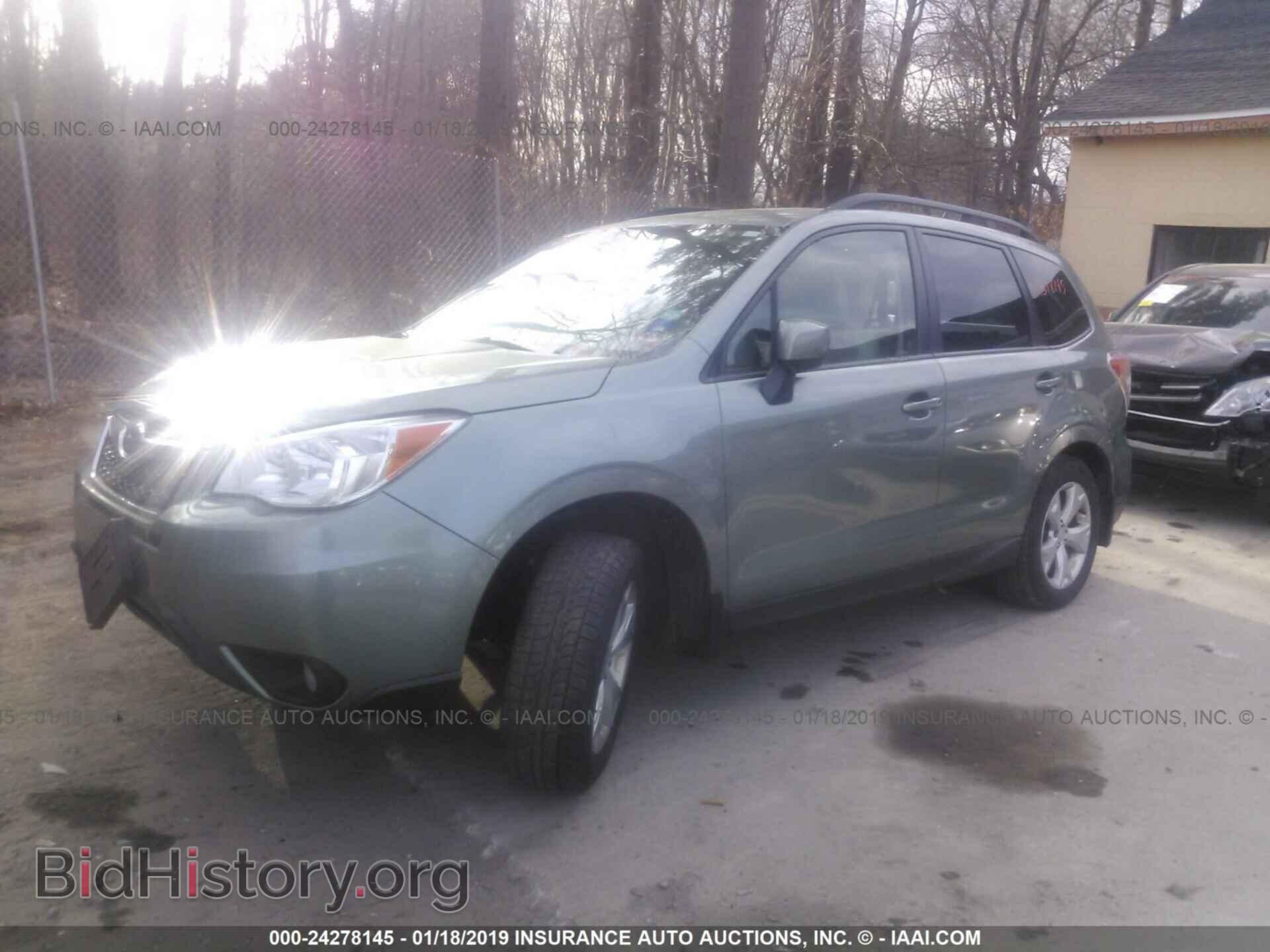 2014 SUBARU FORESTER - VIN: JF2SJAEC2EH546386 - Фото 2