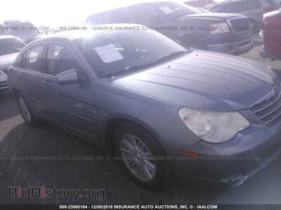 2007 Chrysler SEBRING, silver — VIN 1C3LC56K87N509944, IAAI