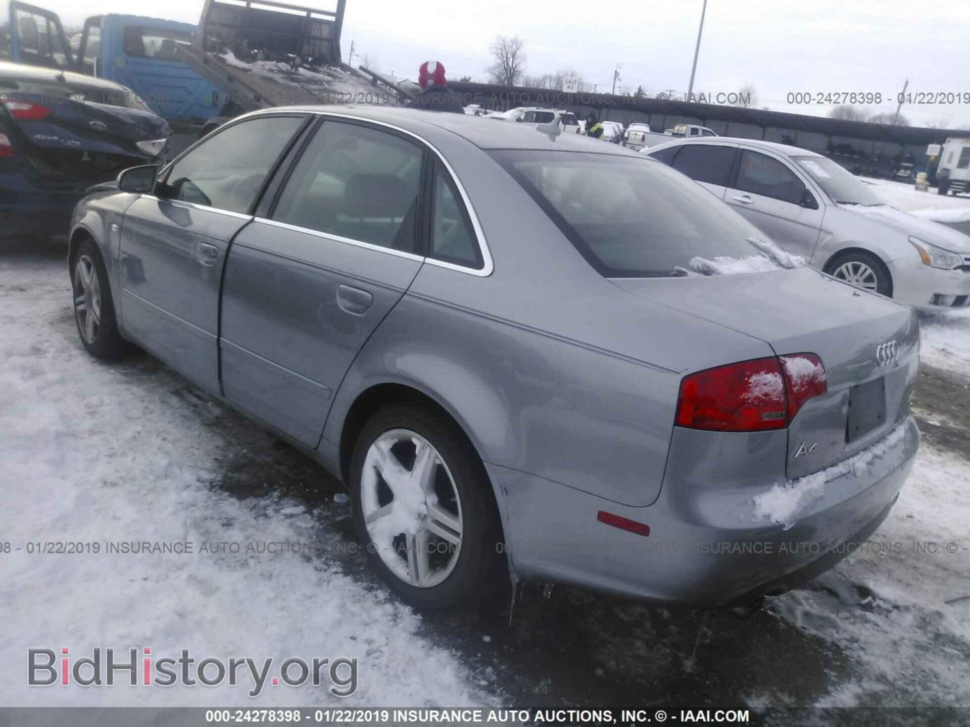 2007 AUDI A4 - VIN: WAUDF78E97A065200 - Photo 3