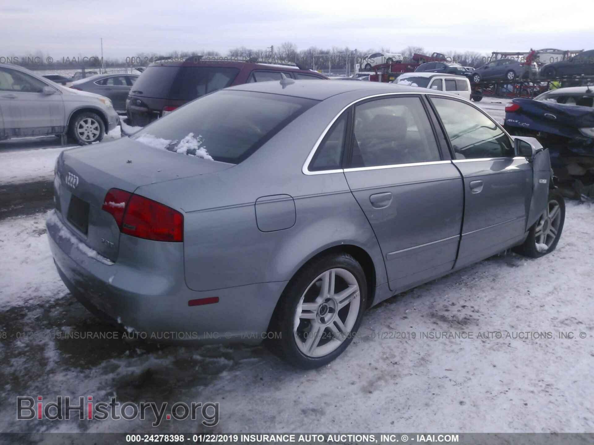 2007 AUDI A4 - VIN: WAUDF78E97A065200 - Photo 4