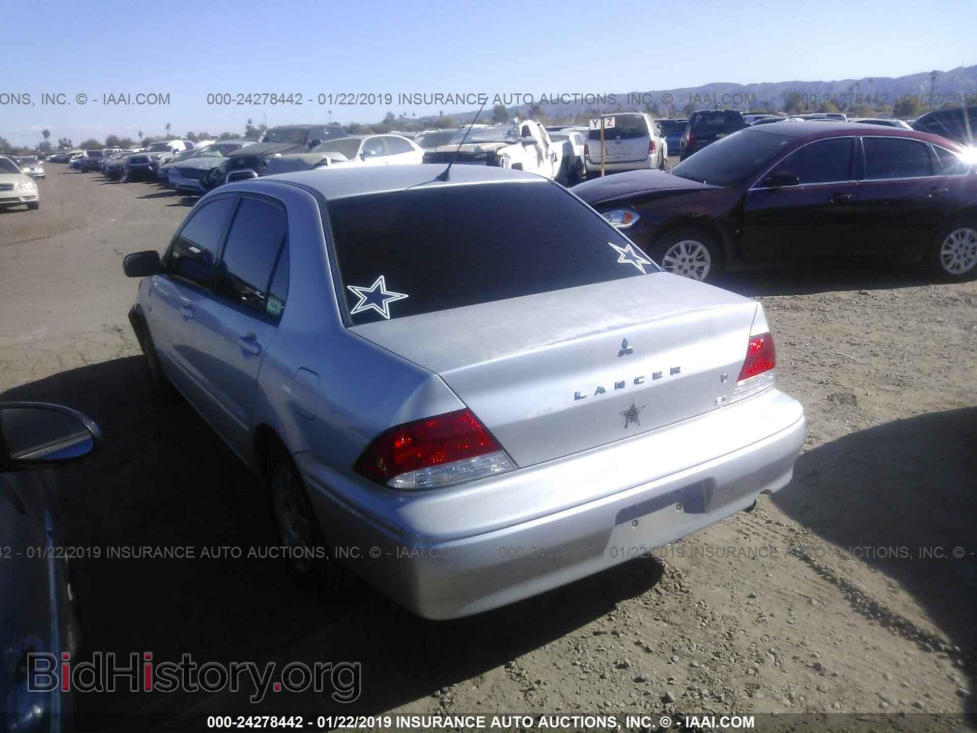 2003 MITSUBISHI LANCER - VIN: JA3AJ26E53U106522 - Фото 3
