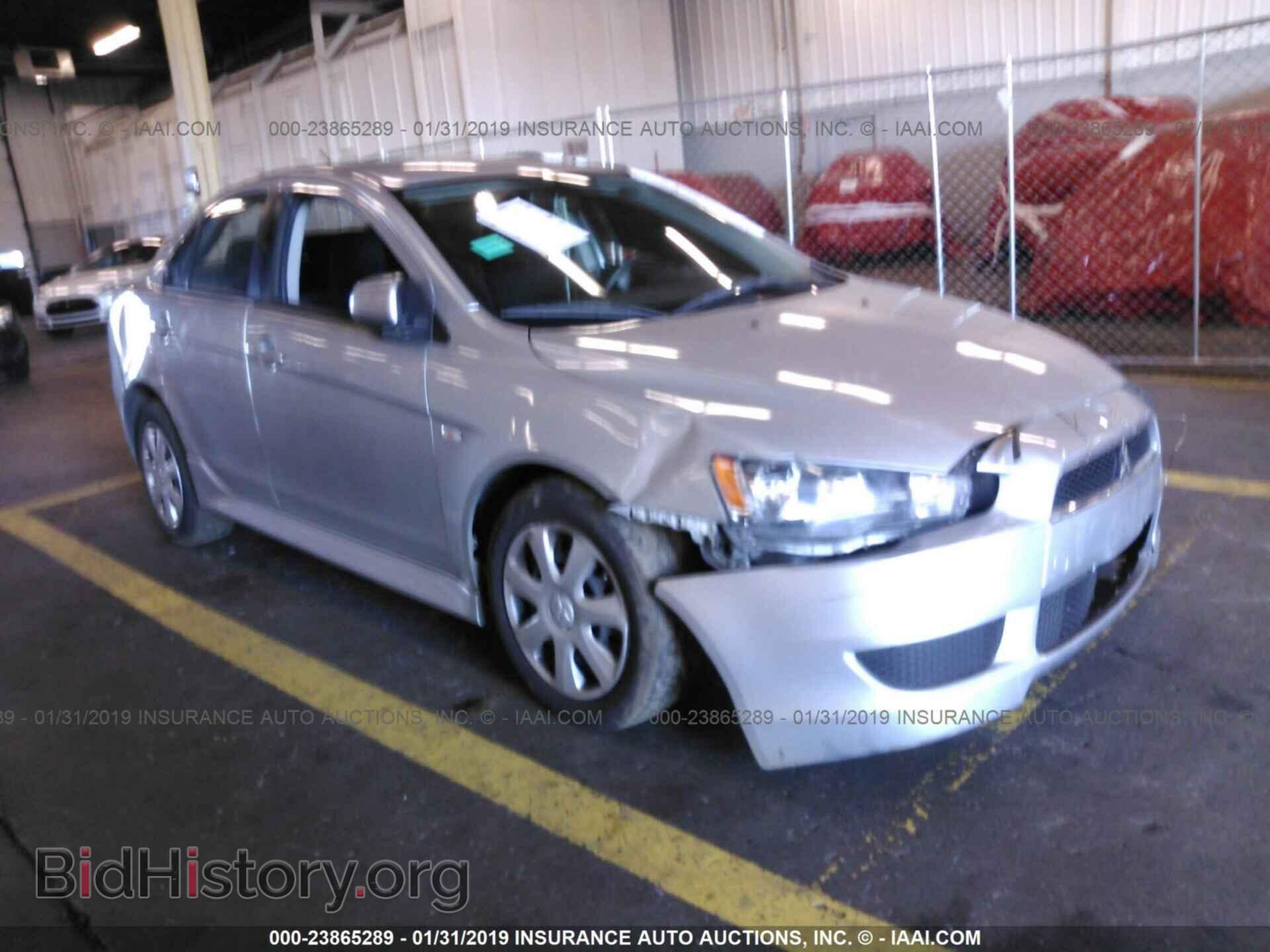 Photo JA32U2FU1DU017082 - MITSUBISHI LANCER 2013