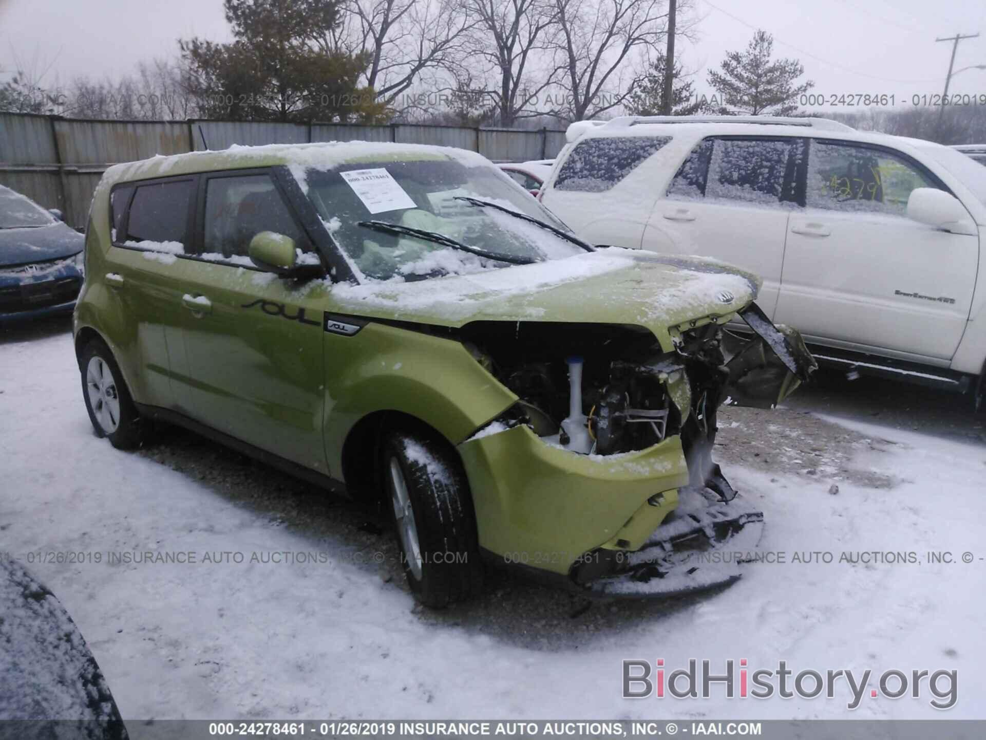 Photo KNDJN2A2XF7783667 - KIA SOUL 2015