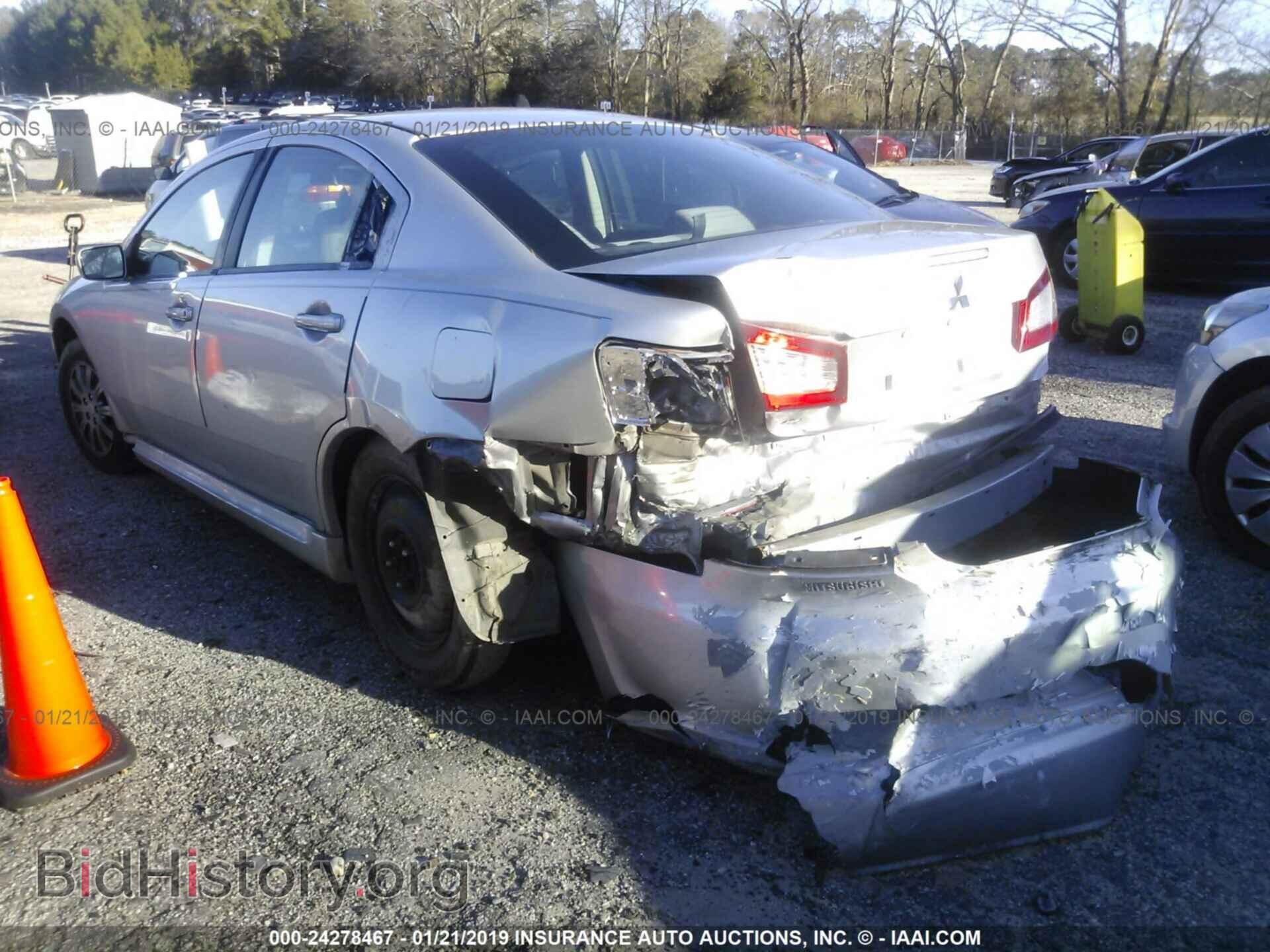 2010 MITSUBISHI GALANT - VIN: 4A32B2FF6AE011029 - Фото 3