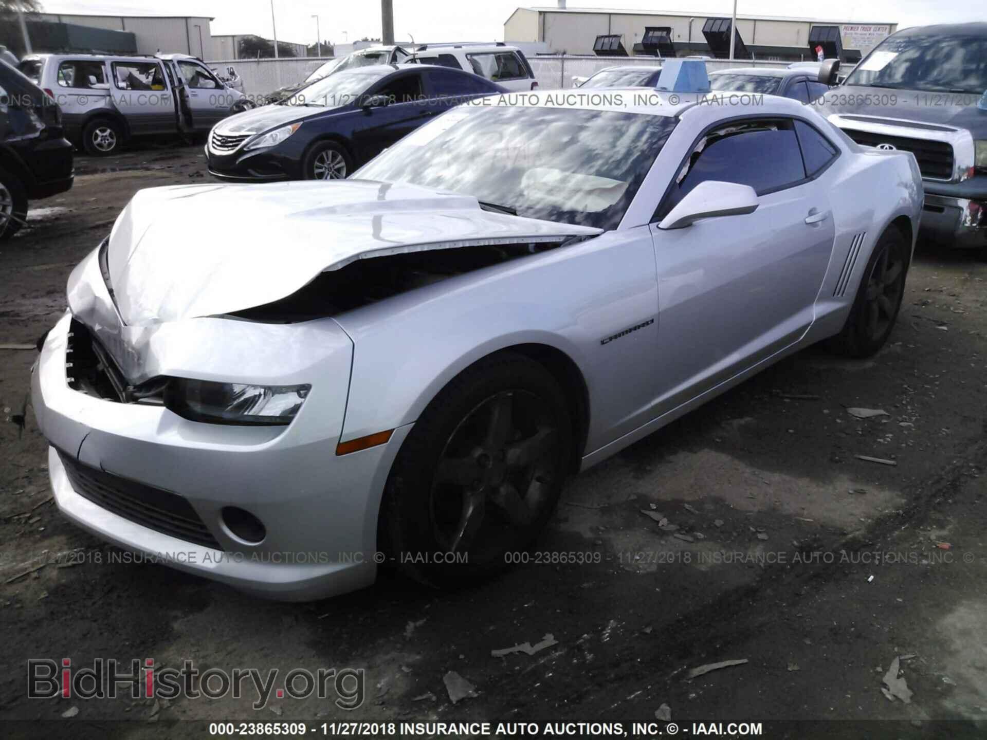 2014 CHEVROLET CAMARO - VIN: 2G1FB1E30E9202713 - Фото 2